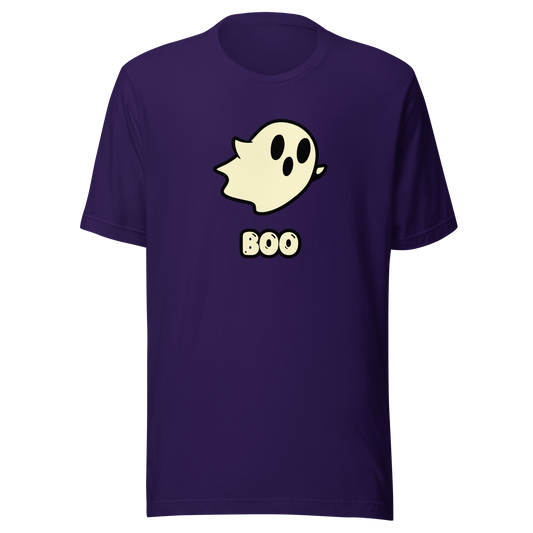 A cute little ghost with the word “BOO” just below it. This design plays on the classic spooky exclamation, adding a touch of humor and charm. Perfect for those who love a fun, cute style and enjoy Halloween and mysterious vibes.