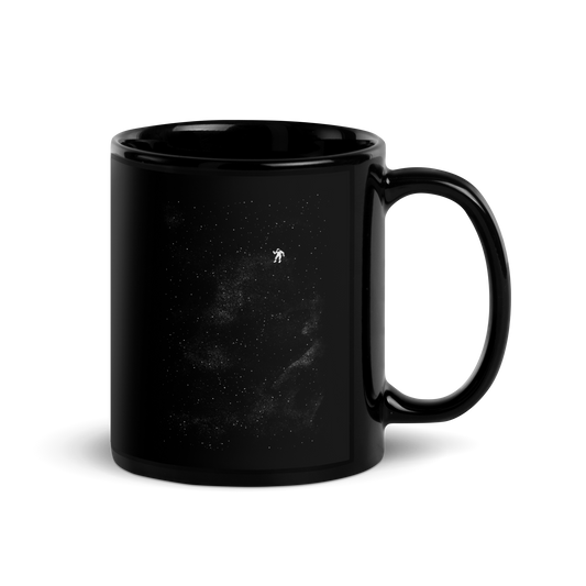 A small astronaut floating through space between the immensity of the universe and the stars. A perfect minimalist art for those who are passionate about space.