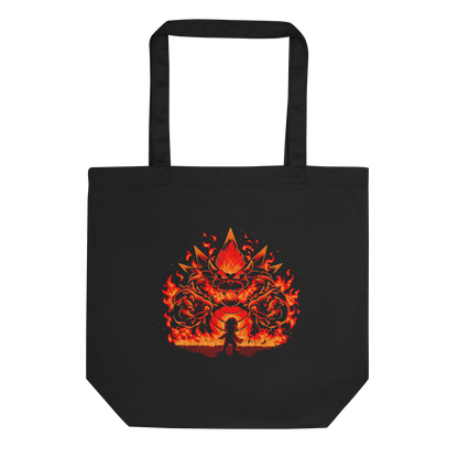 A tiny hero faces a furious, flaming boss way out of his pay grade. Explosive action, fiery humor, and a nod to those epic final battles in classic games.