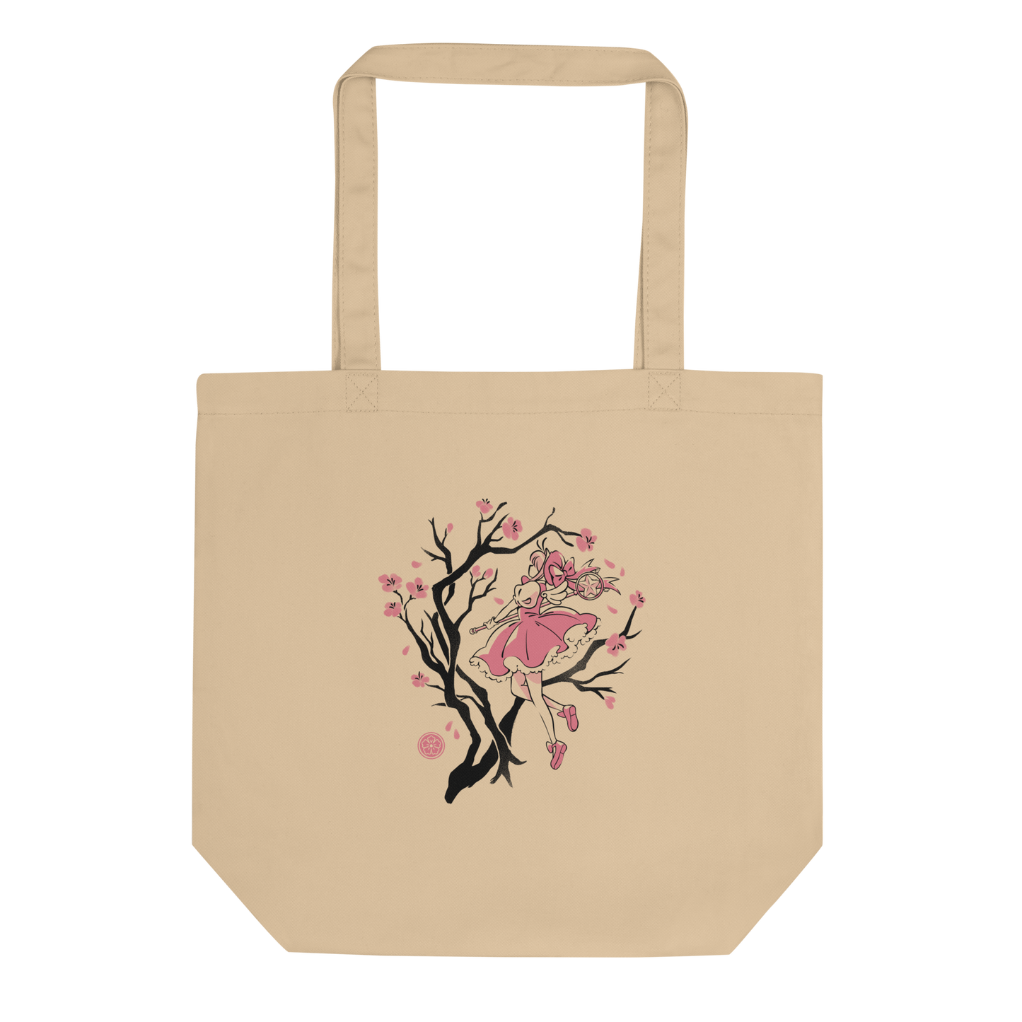 A magical girl floats gracefully among blooming sakura branches, captured in a minimalist sumi-e style. A delicate blend of Japanese tradition, anime nostalgia, and soft fantasy charm.