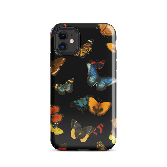 A seamless pattern featuring a vintage collage of butterflies in various species and colors. This dreamy and surreal artwork blends nature and art to create a poetic and elegant aesthetic, perfect for butterfly lovers, nature enthusiasts, and fans of botanical or collage-style designs.