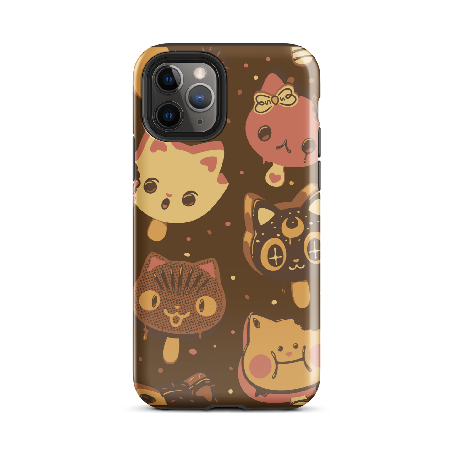 Kawaii-style popsicle cats, each with different expressions and toppings, blending cuteness and fun. This artwork combines the love of cats and sweets in an irresistible and creative design. Perfect for cat lovers and kawaii fans.