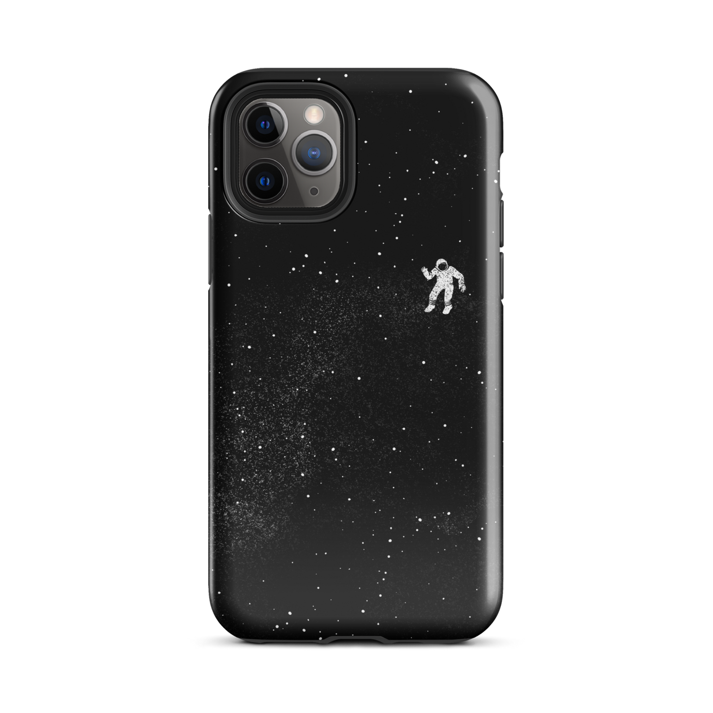 A small astronaut floating through space between the immensity of the universe and the stars. A perfect minimalist art for those who are passionate about space.