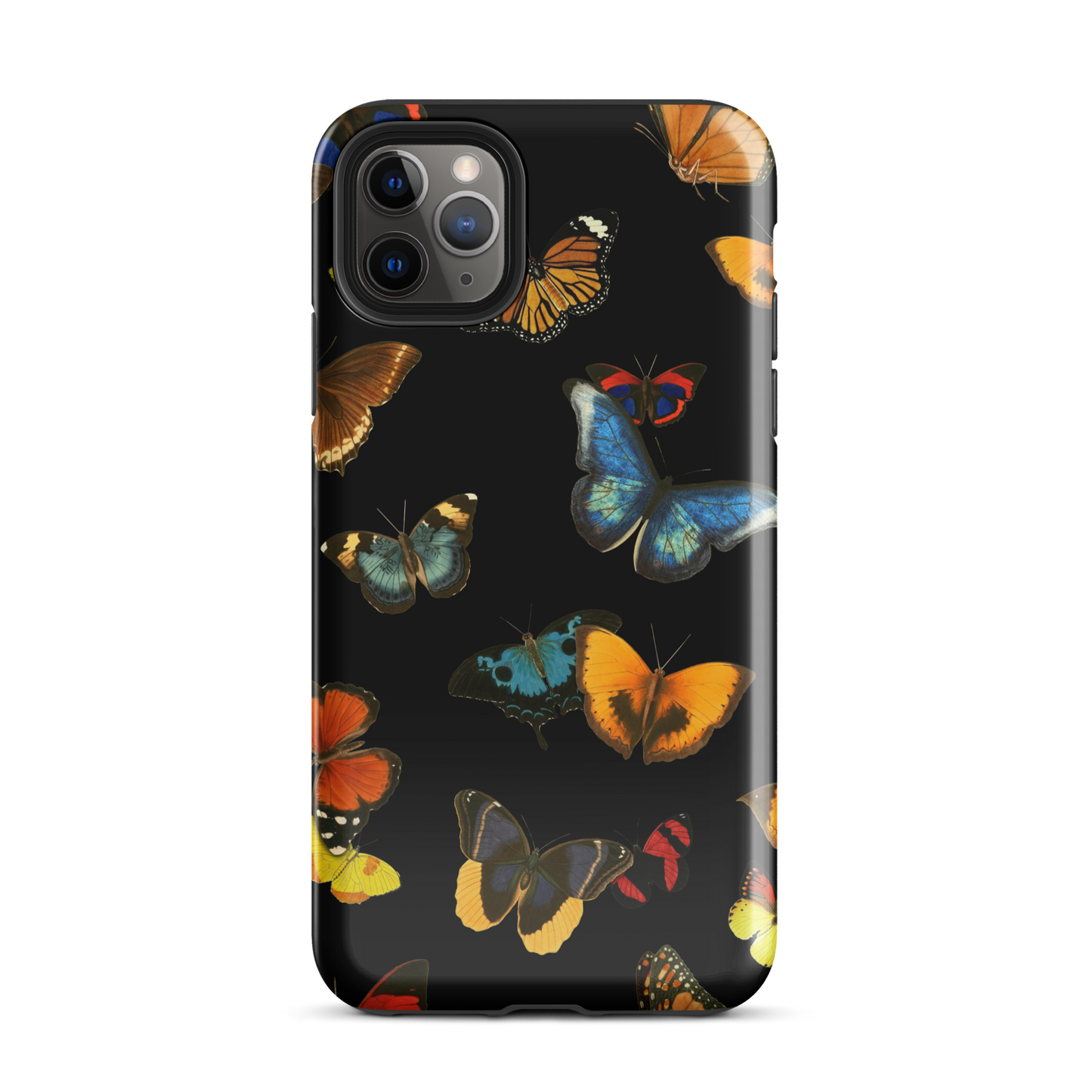 A seamless pattern featuring a vintage collage of butterflies in various species and colors. This dreamy and surreal artwork blends nature and art to create a poetic and elegant aesthetic, perfect for butterfly lovers, nature enthusiasts, and fans of botanical or collage-style designs.