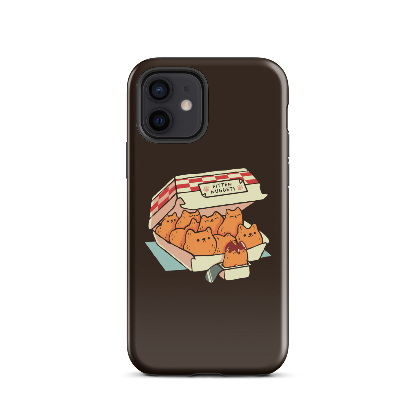 A box of cute nuggets that are shaped like cute kittens. An art that mixes humor, kittens and fast food.