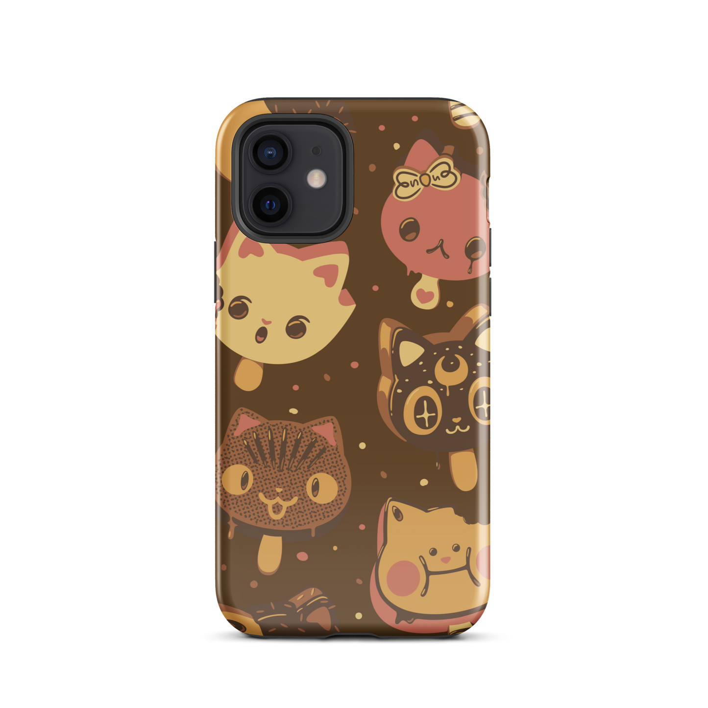 Kawaii-style popsicle cats, each with different expressions and toppings, blending cuteness and fun. This artwork combines the love of cats and sweets in an irresistible and creative design. Perfect for cat lovers and kawaii fans.