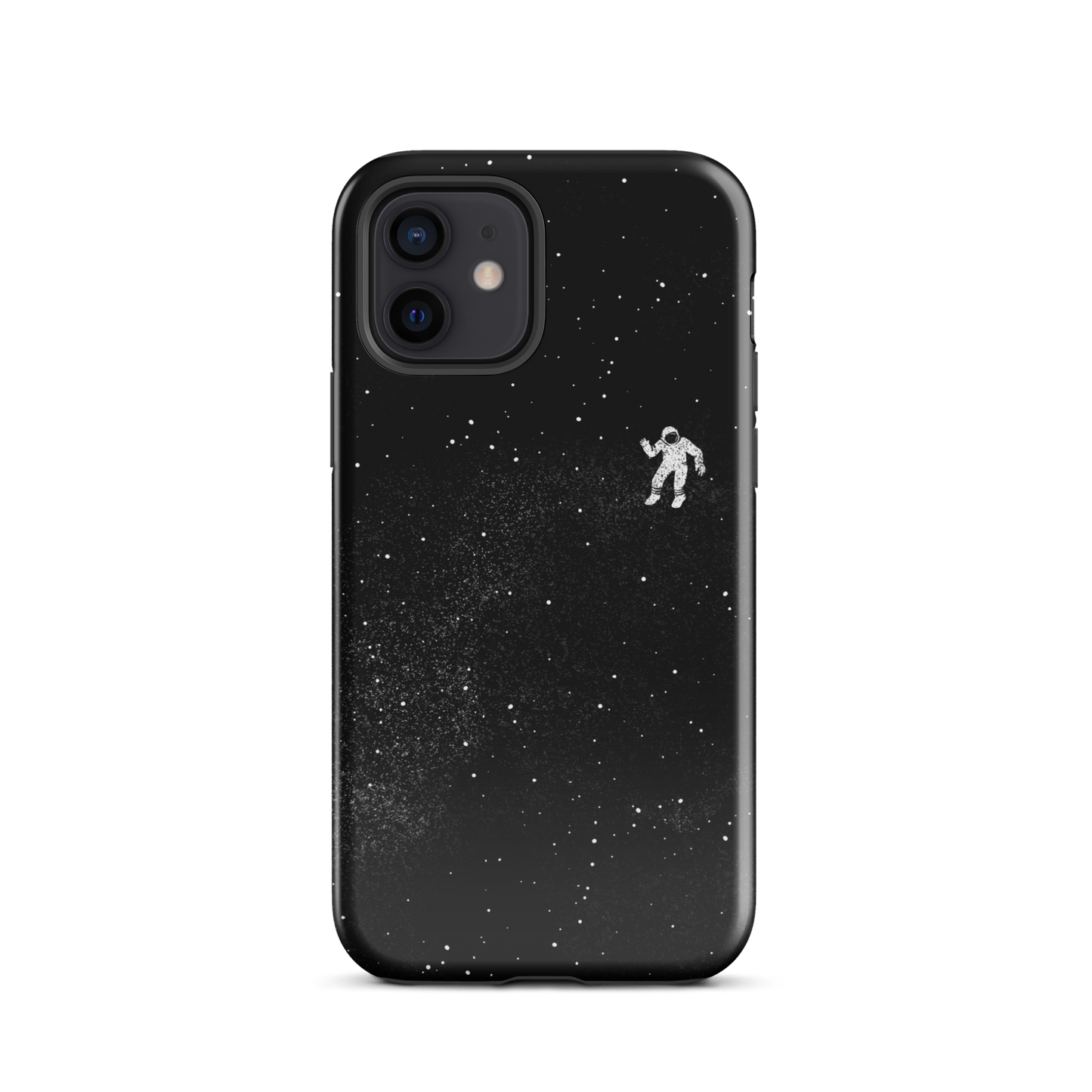 A small astronaut floating through space between the immensity of the universe and the stars. A perfect minimalist art for those who are passionate about space.