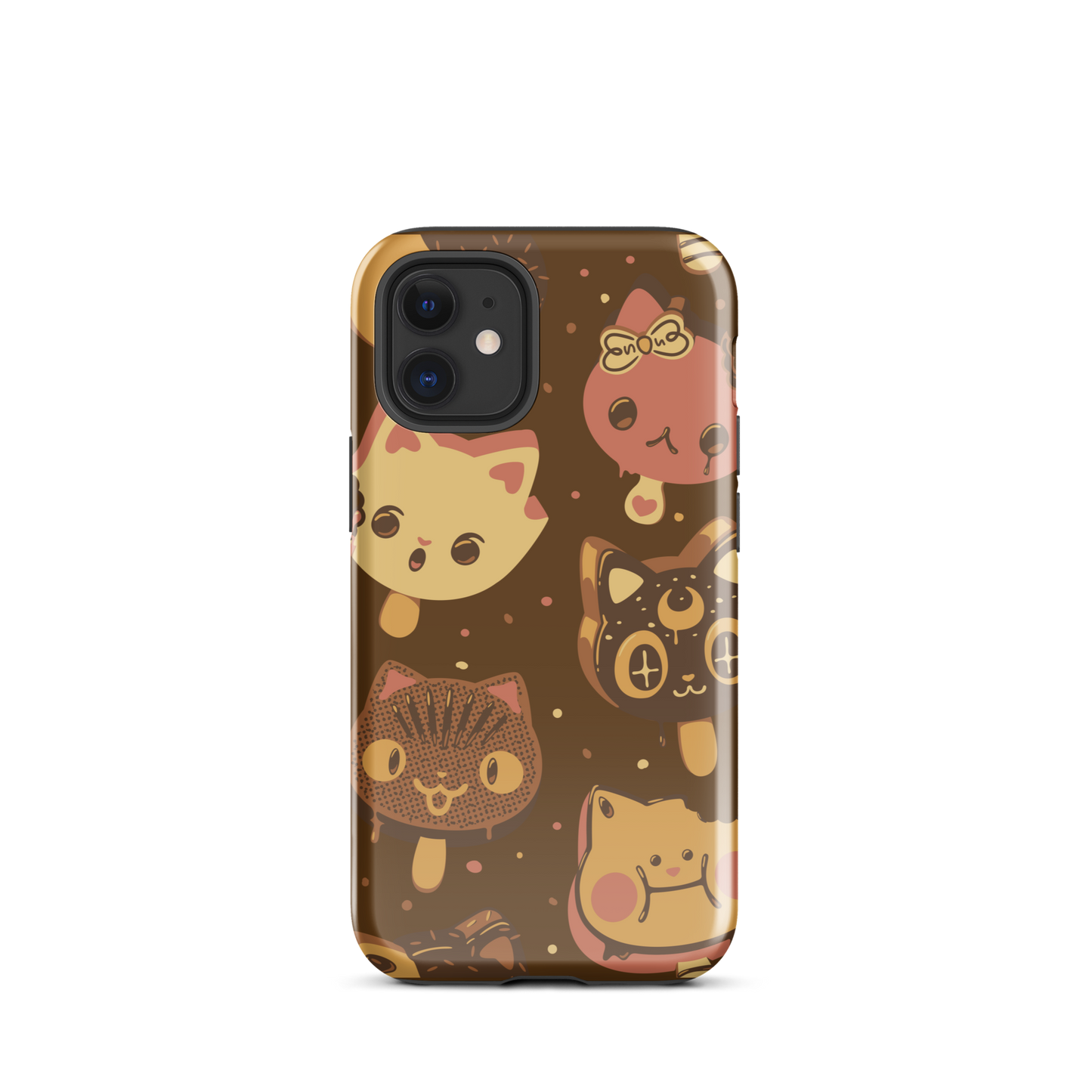 Kawaii-style popsicle cats, each with different expressions and toppings, blending cuteness and fun. This artwork combines the love of cats and sweets in an irresistible and creative design. Perfect for cat lovers and kawaii fans.