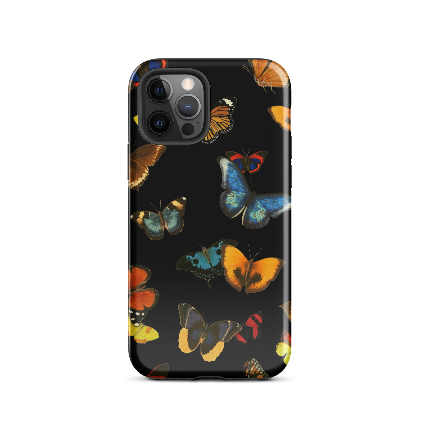 A seamless pattern featuring a vintage collage of butterflies in various species and colors. This dreamy and surreal artwork blends nature and art to create a poetic and elegant aesthetic, perfect for butterfly lovers, nature enthusiasts, and fans of botanical or collage-style designs.