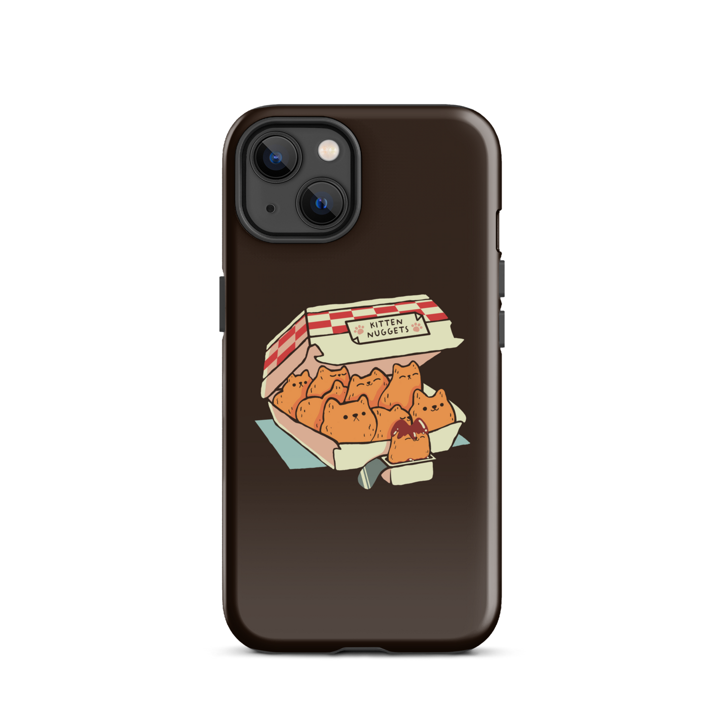 A box of cute nuggets that are shaped like cute kittens. An art that mixes humor, kittens and fast food.