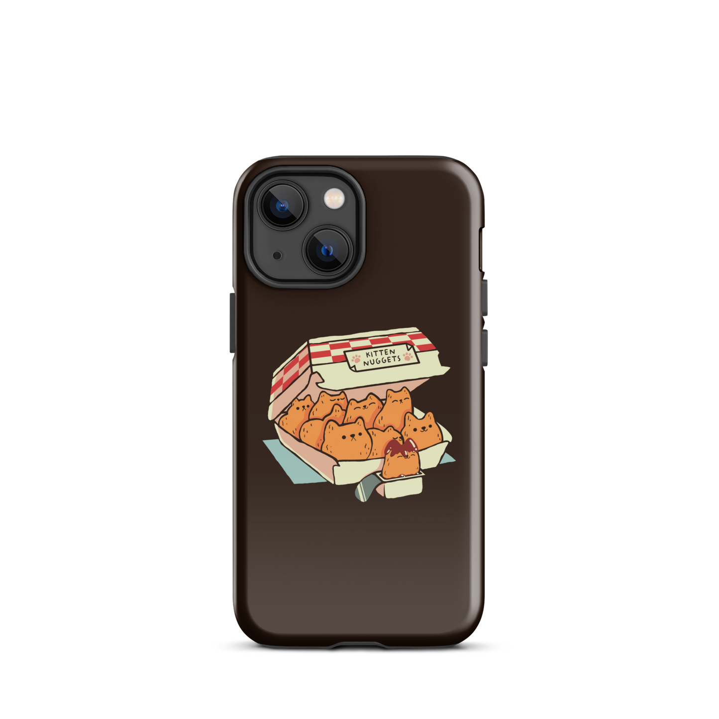 A box of cute nuggets that are shaped like cute kittens. An art that mixes humor, kittens and fast food.