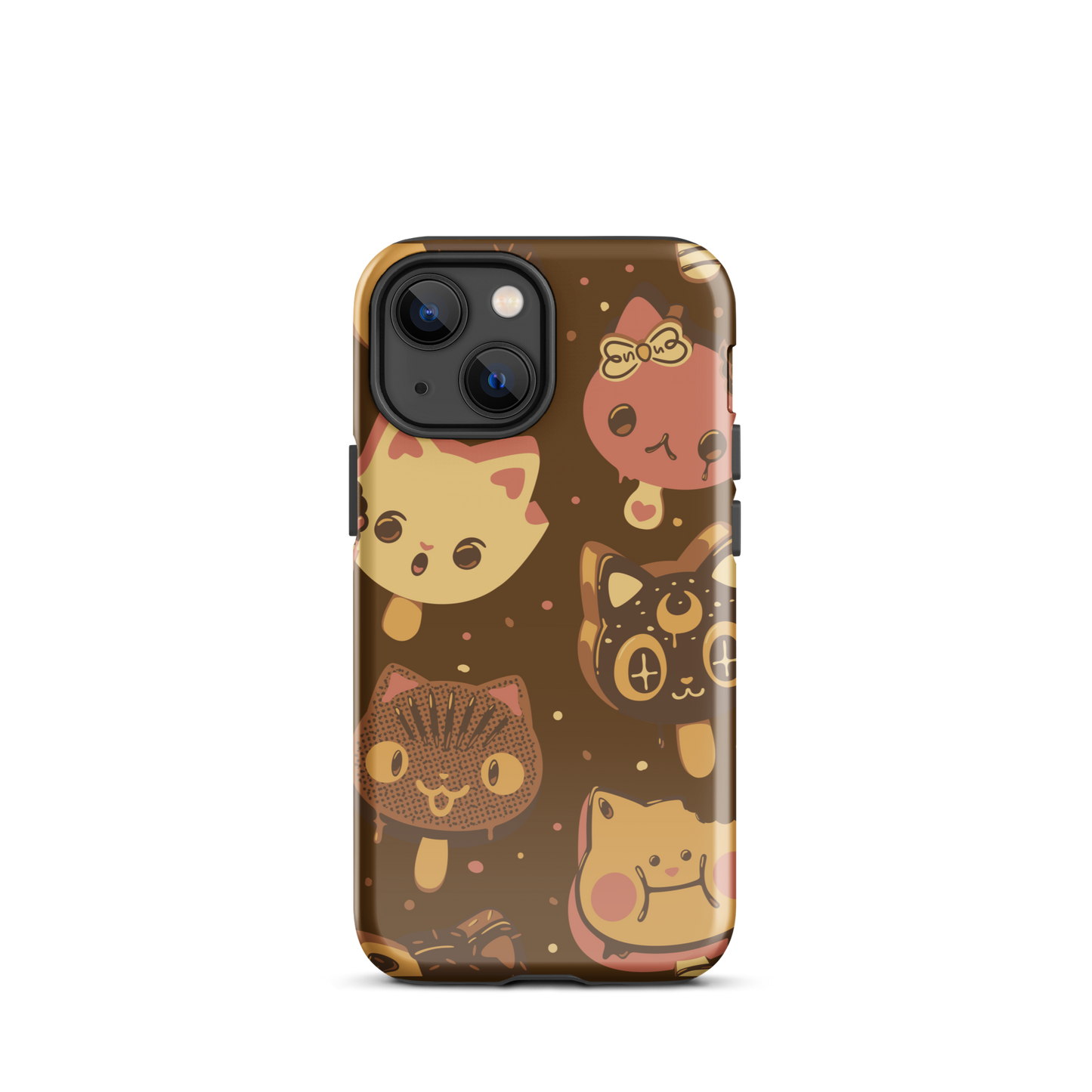 Kawaii-style popsicle cats, each with different expressions and toppings, blending cuteness and fun. This artwork combines the love of cats and sweets in an irresistible and creative design. Perfect for cat lovers and kawaii fans.