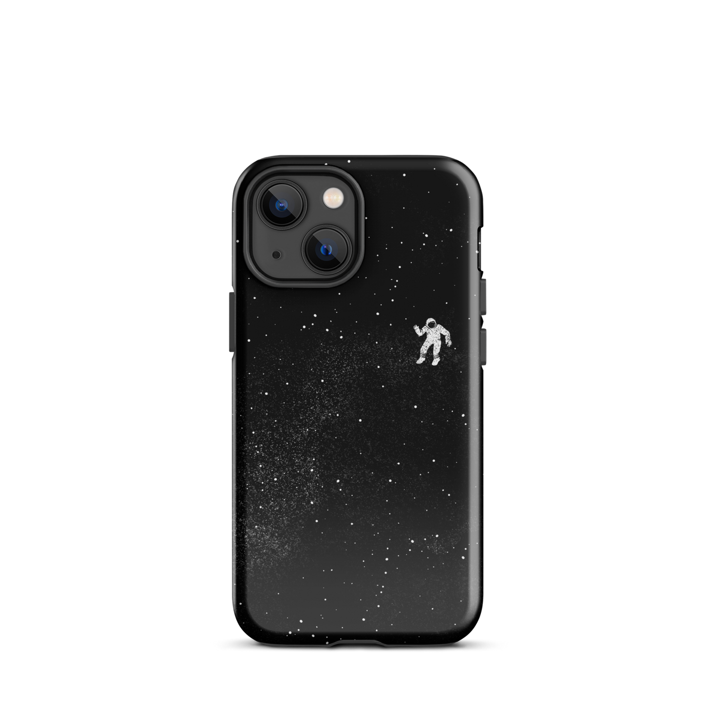 A small astronaut floating through space between the immensity of the universe and the stars. A perfect minimalist art for those who are passionate about space.