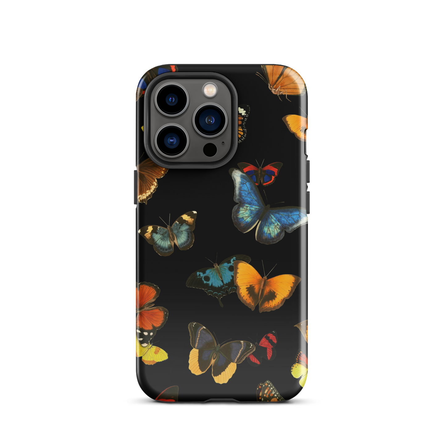 A seamless pattern featuring a vintage collage of butterflies in various species and colors. This dreamy and surreal artwork blends nature and art to create a poetic and elegant aesthetic, perfect for butterfly lovers, nature enthusiasts, and fans of botanical or collage-style designs.