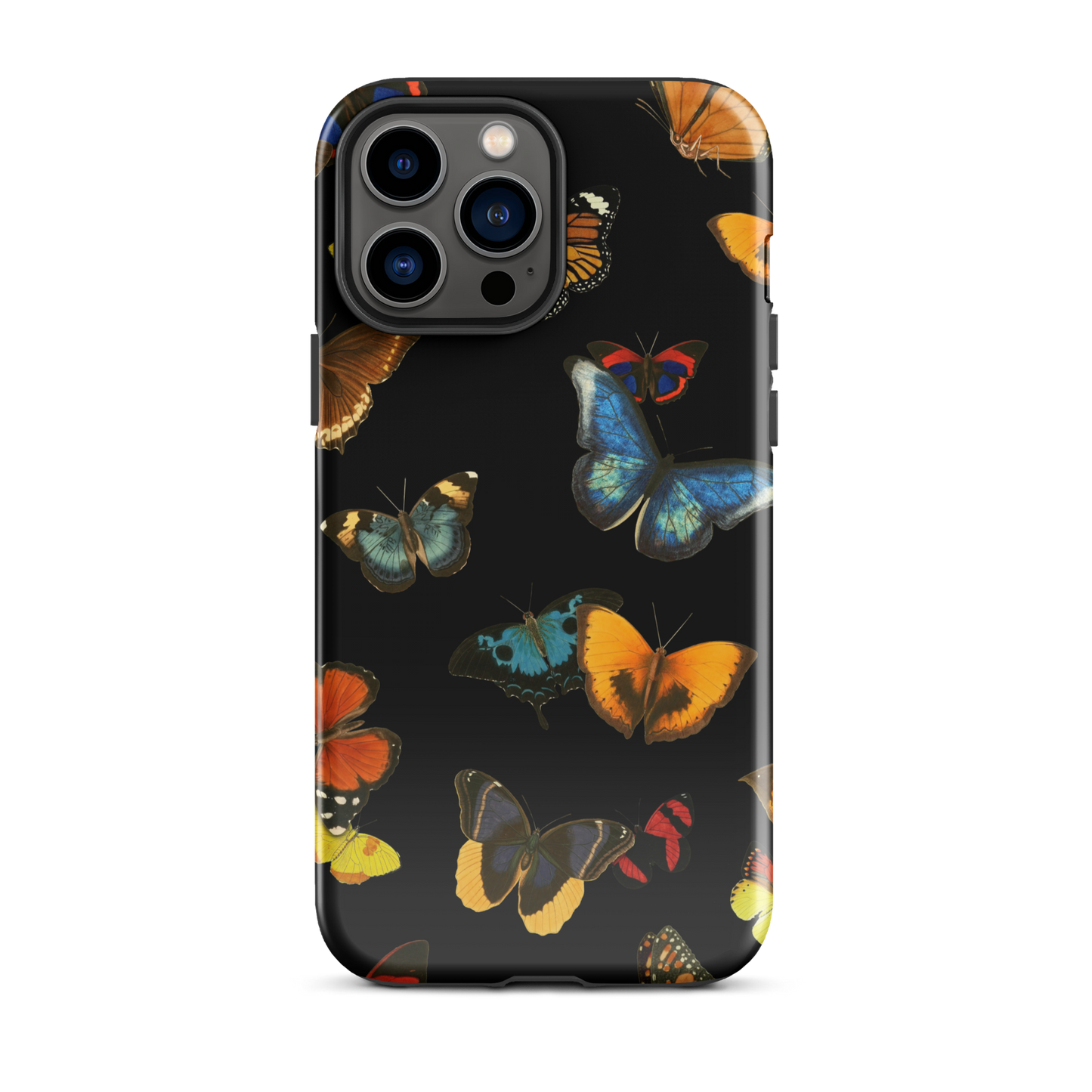 A seamless pattern featuring a vintage collage of butterflies in various species and colors. This dreamy and surreal artwork blends nature and art to create a poetic and elegant aesthetic, perfect for butterfly lovers, nature enthusiasts, and fans of botanical or collage-style designs.