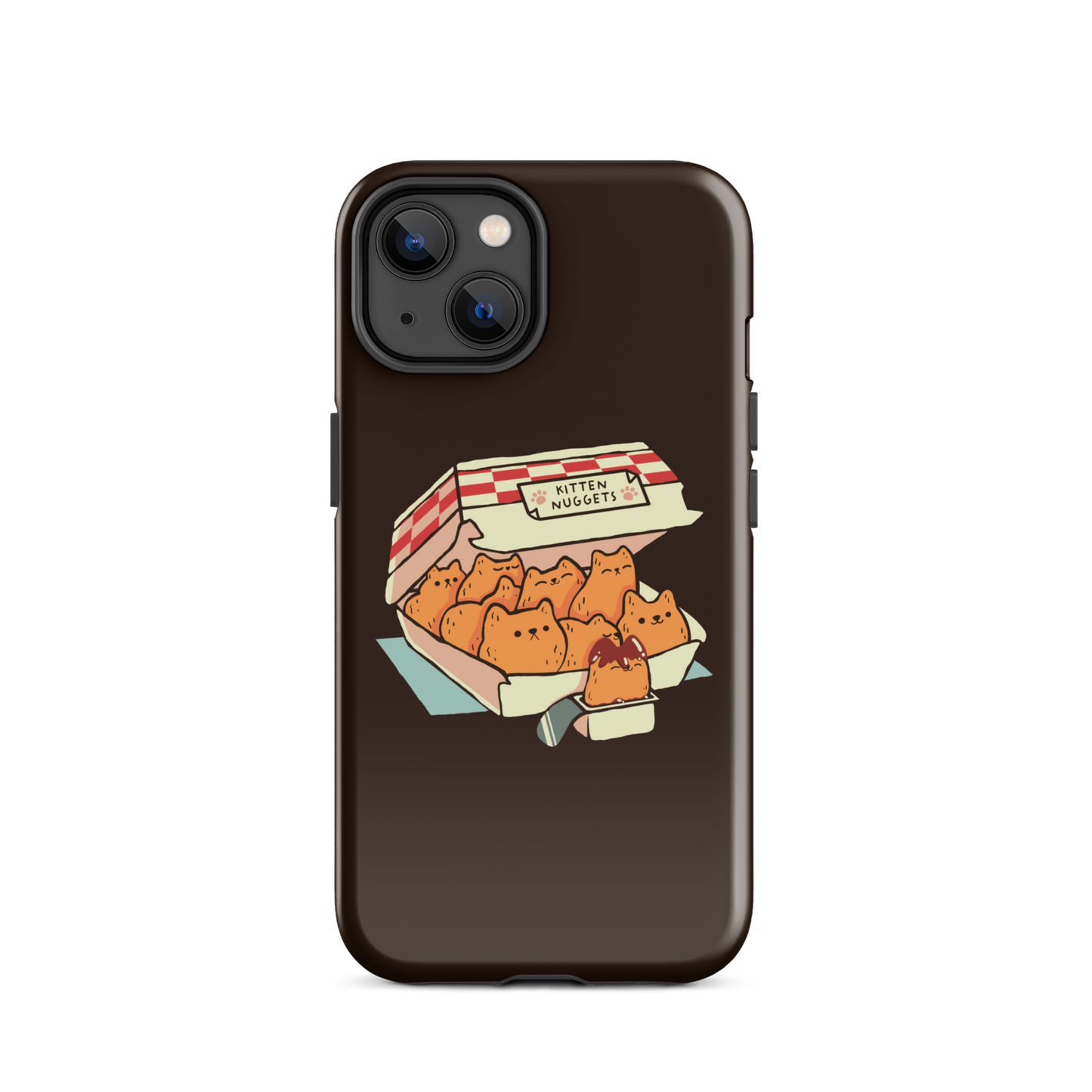 A box of cute nuggets that are shaped like cute kittens. An art that mixes humor, kittens and fast food.