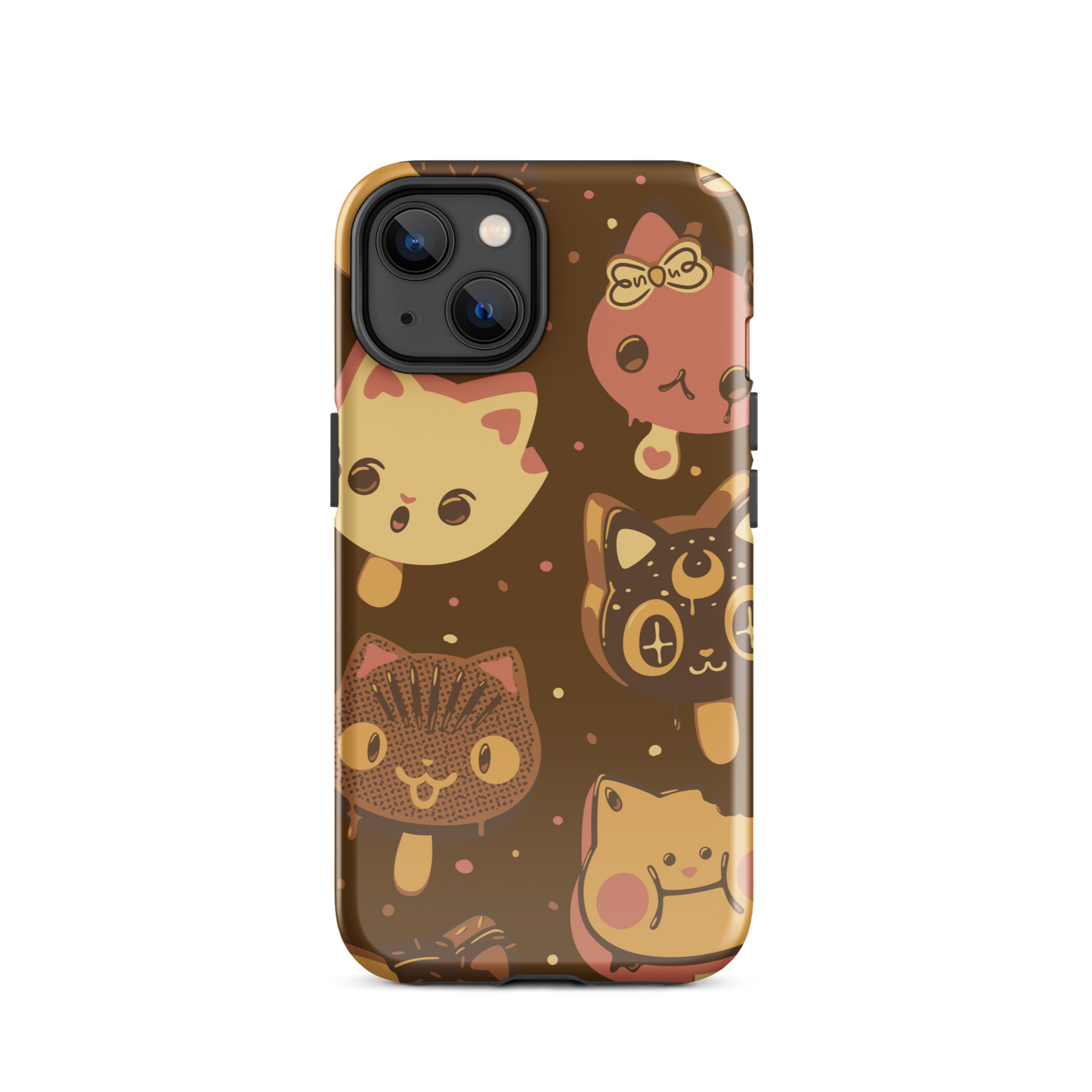 Kawaii-style popsicle cats, each with different expressions and toppings, blending cuteness and fun. This artwork combines the love of cats and sweets in an irresistible and creative design. Perfect for cat lovers and kawaii fans.