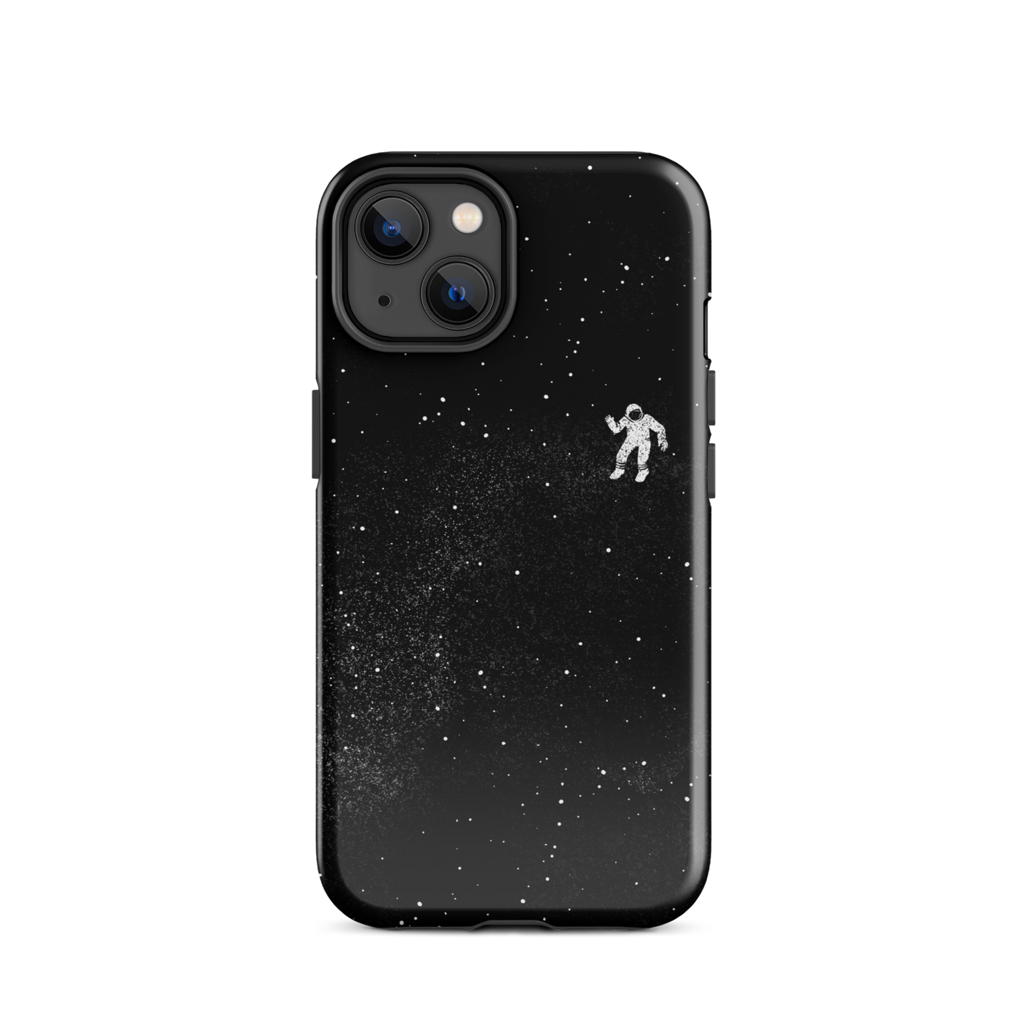A small astronaut floating through space between the immensity of the universe and the stars. A perfect minimalist art for those who are passionate about space.