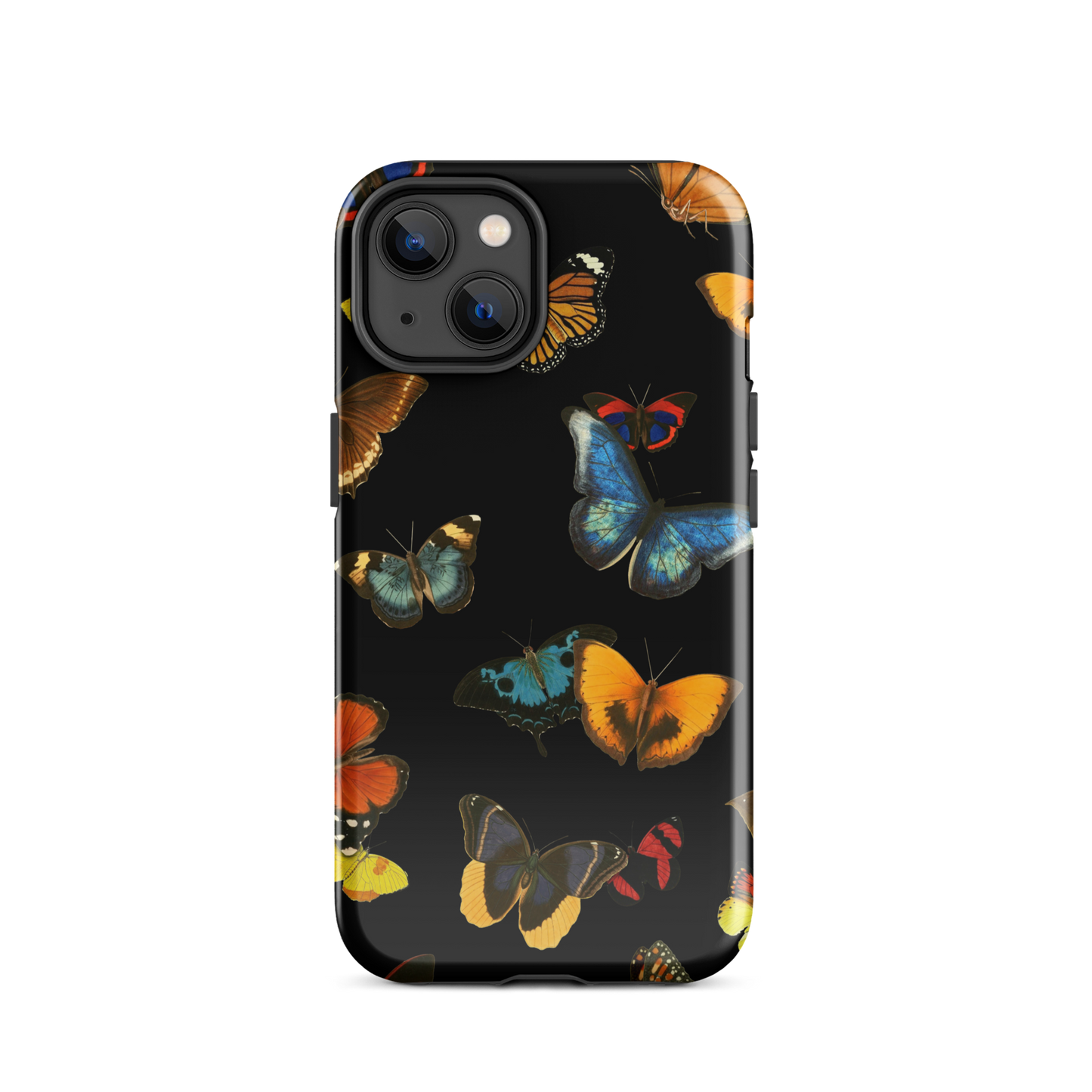 A seamless pattern featuring a vintage collage of butterflies in various species and colors. This dreamy and surreal artwork blends nature and art to create a poetic and elegant aesthetic, perfect for butterfly lovers, nature enthusiasts, and fans of botanical or collage-style designs.