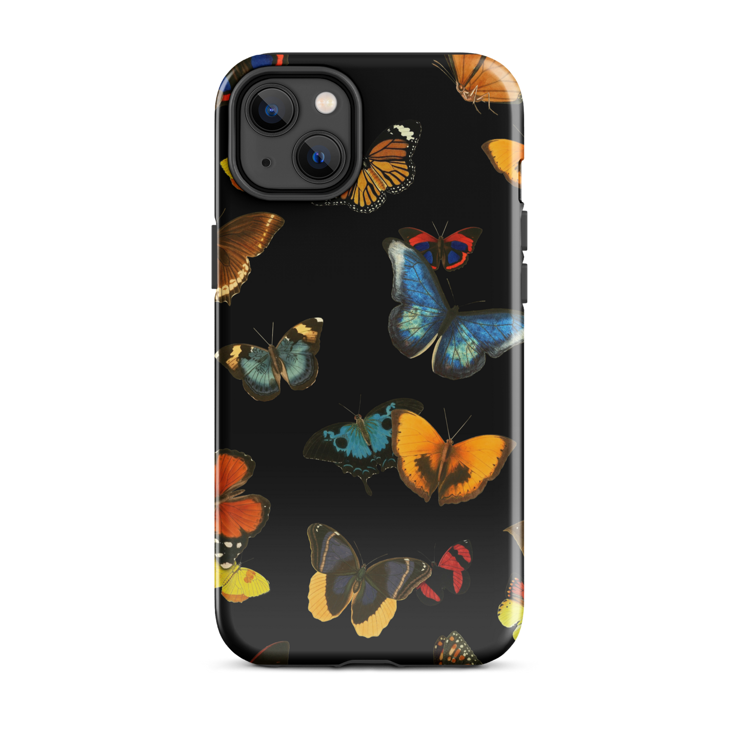 A seamless pattern featuring a vintage collage of butterflies in various species and colors. This dreamy and surreal artwork blends nature and art to create a poetic and elegant aesthetic, perfect for butterfly lovers, nature enthusiasts, and fans of botanical or collage-style designs.