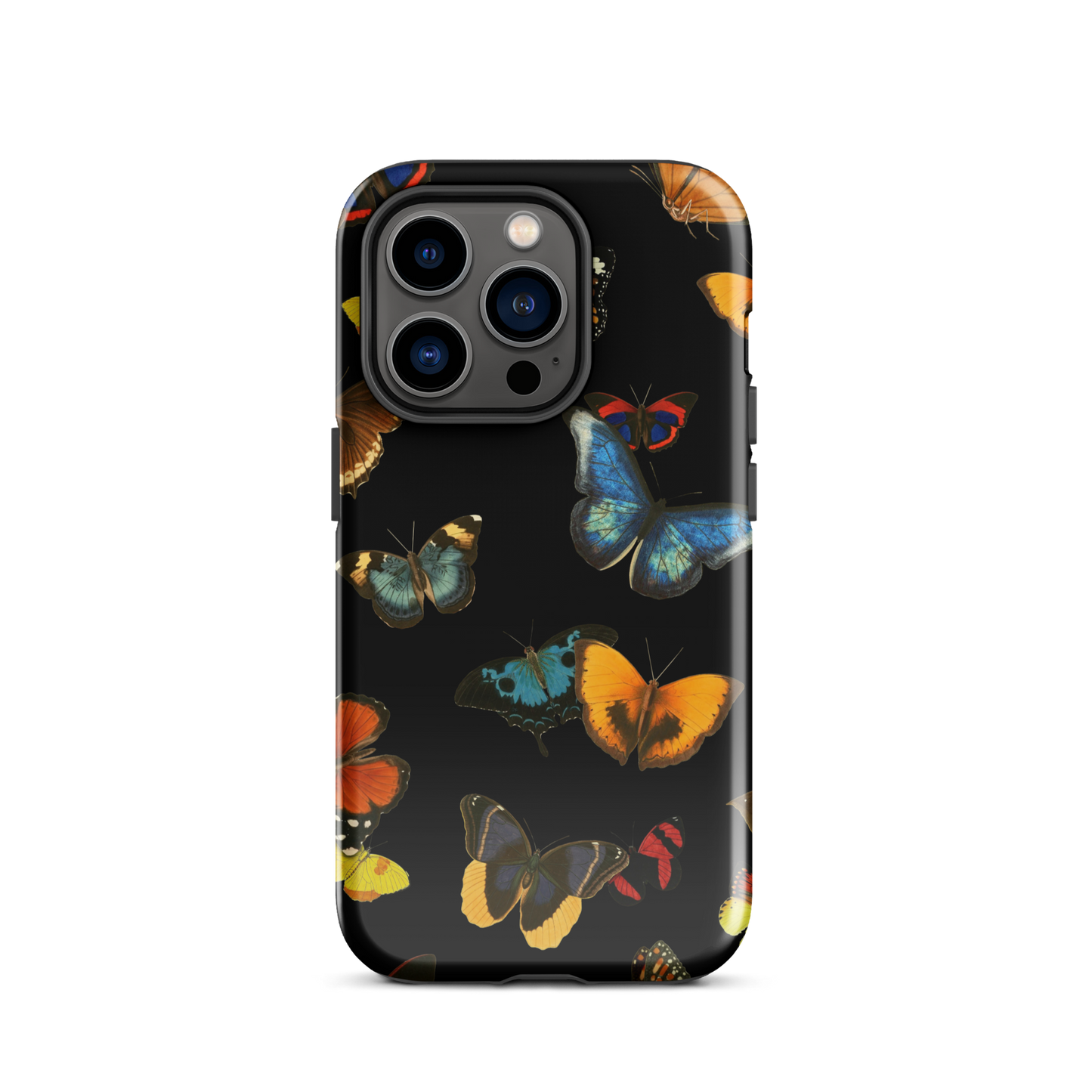 A seamless pattern featuring a vintage collage of butterflies in various species and colors. This dreamy and surreal artwork blends nature and art to create a poetic and elegant aesthetic, perfect for butterfly lovers, nature enthusiasts, and fans of botanical or collage-style designs.