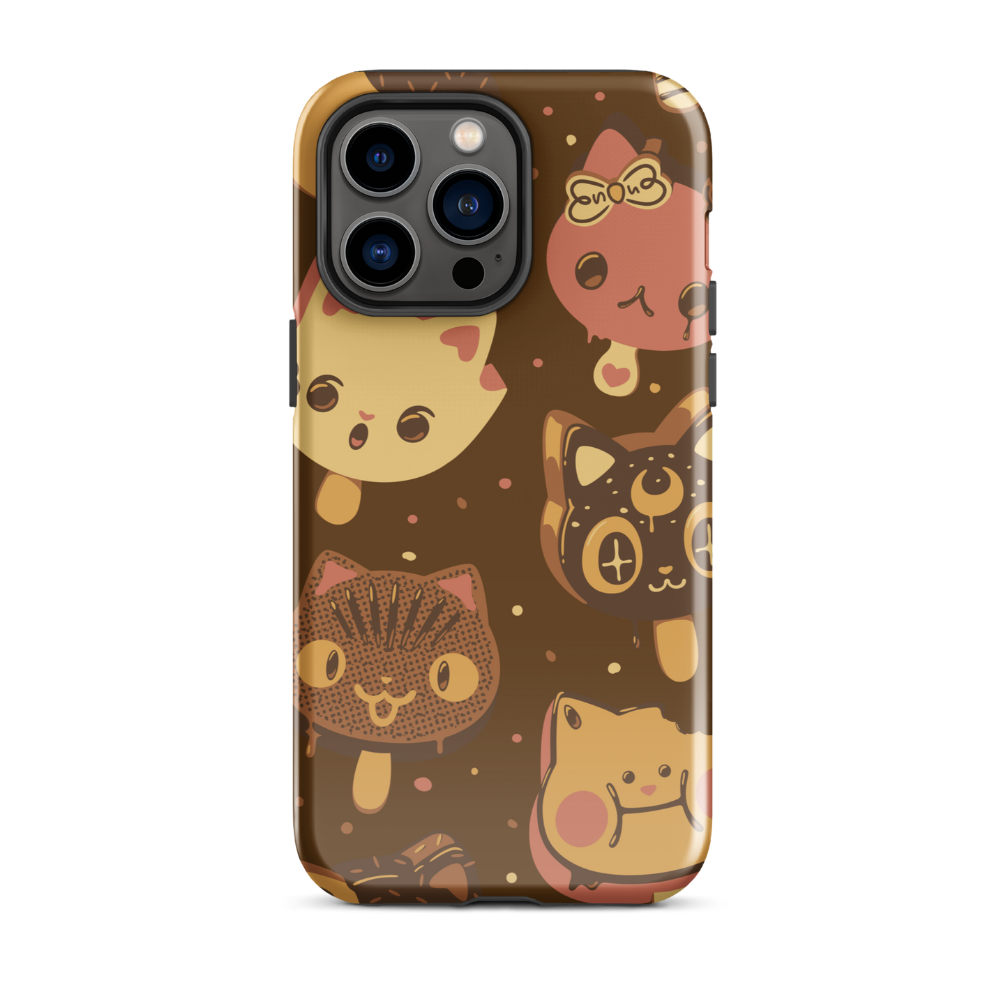 Kawaii-style popsicle cats, each with different expressions and toppings, blending cuteness and fun. This artwork combines the love of cats and sweets in an irresistible and creative design. Perfect for cat lovers and kawaii fans.