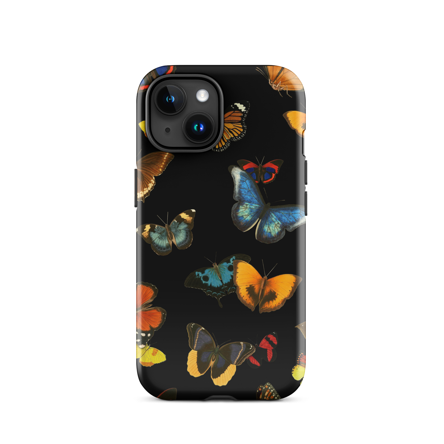 A seamless pattern featuring a vintage collage of butterflies in various species and colors. This dreamy and surreal artwork blends nature and art to create a poetic and elegant aesthetic, perfect for butterfly lovers, nature enthusiasts, and fans of botanical or collage-style designs.