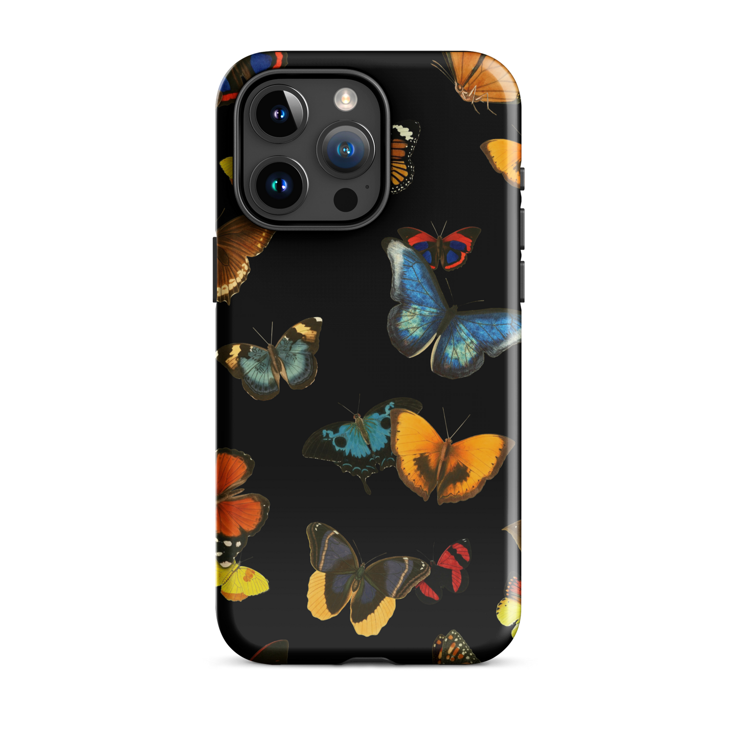 A seamless pattern featuring a vintage collage of butterflies in various species and colors. This dreamy and surreal artwork blends nature and art to create a poetic and elegant aesthetic, perfect for butterfly lovers, nature enthusiasts, and fans of botanical or collage-style designs.