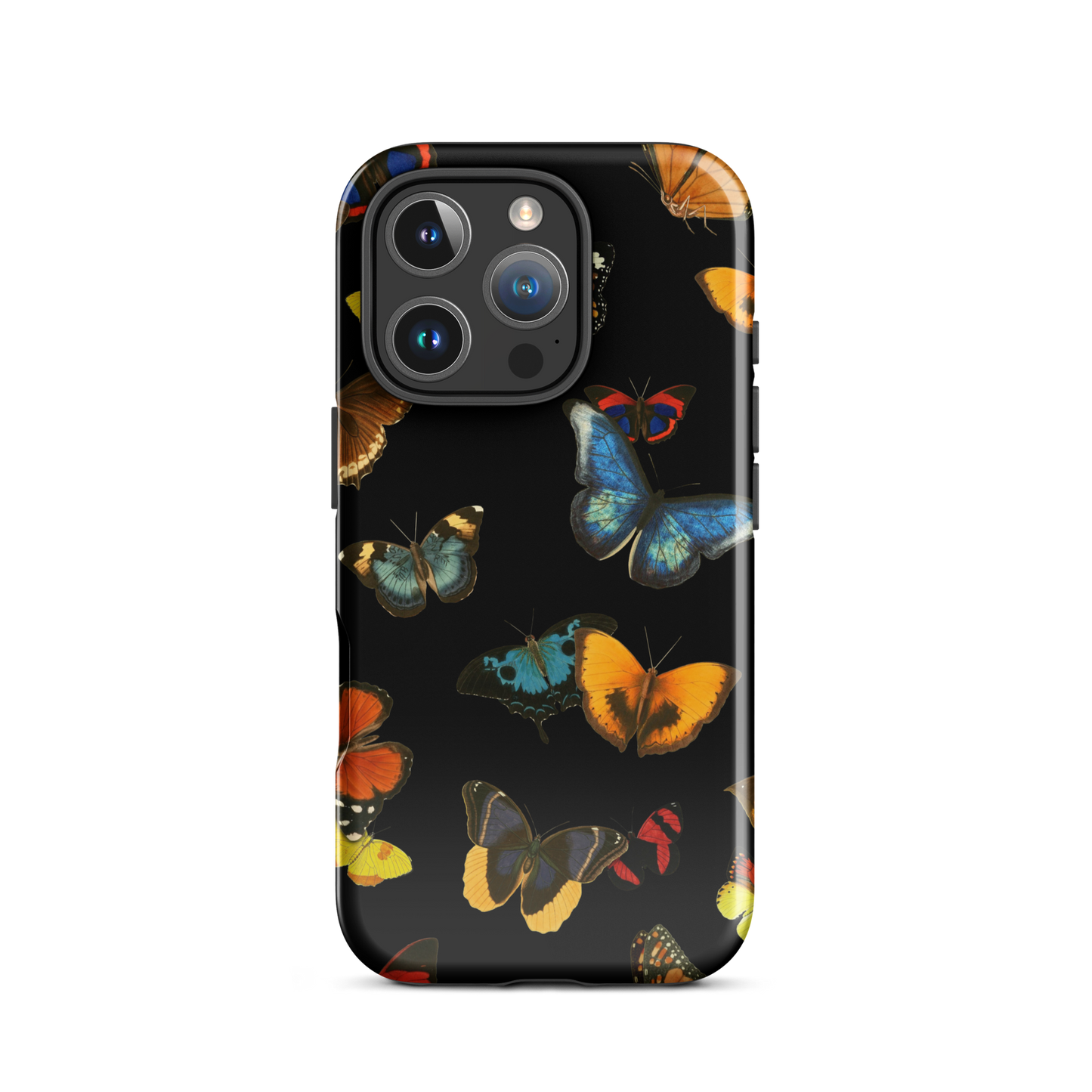 A seamless pattern featuring a vintage collage of butterflies in various species and colors. This dreamy and surreal artwork blends nature and art to create a poetic and elegant aesthetic, perfect for butterfly lovers, nature enthusiasts, and fans of botanical or collage-style designs.