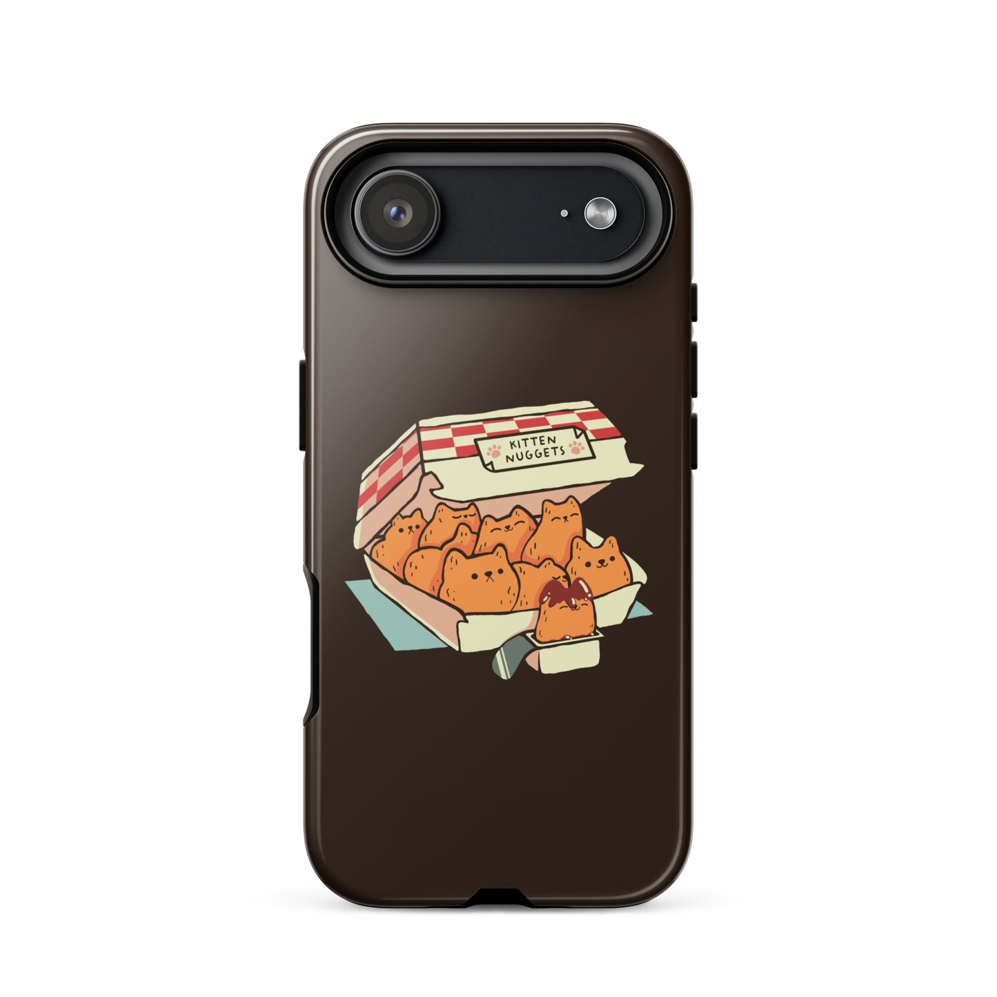 A box of cute nuggets that are shaped like cute kittens. An art that mixes humor, kittens and fast food.