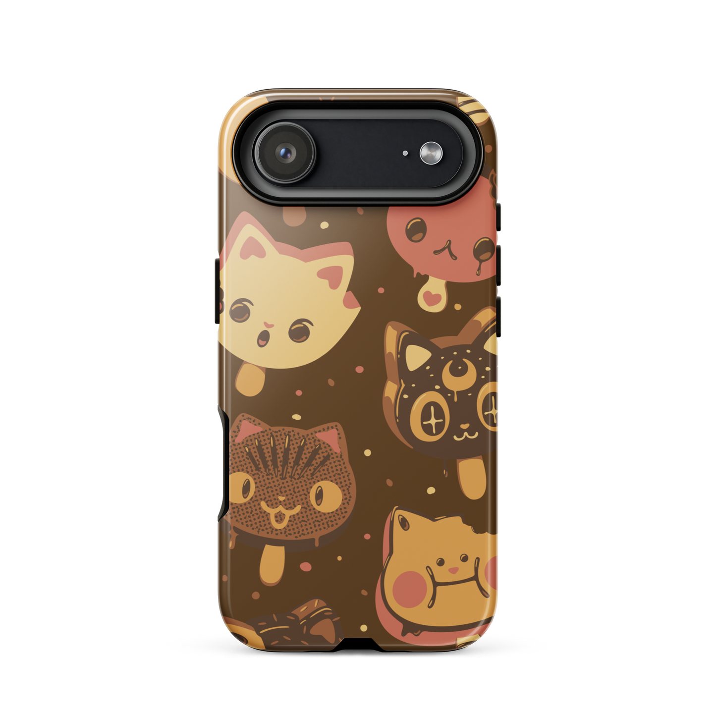 Kawaii-style popsicle cats, each with different expressions and toppings, blending cuteness and fun. This artwork combines the love of cats and sweets in an irresistible and creative design. Perfect for cat lovers and kawaii fans.
