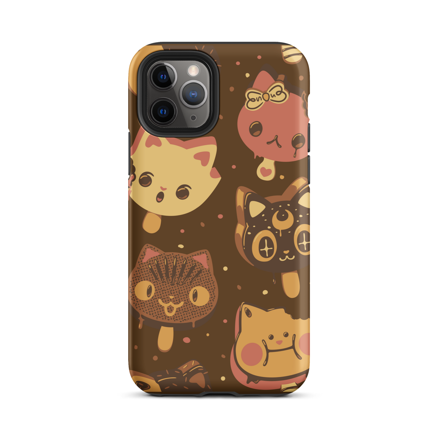 Kawaii-style popsicle cats, each with different expressions and toppings, blending cuteness and fun. This artwork combines the love of cats and sweets in an irresistible and creative design. Perfect for cat lovers and kawaii fans.