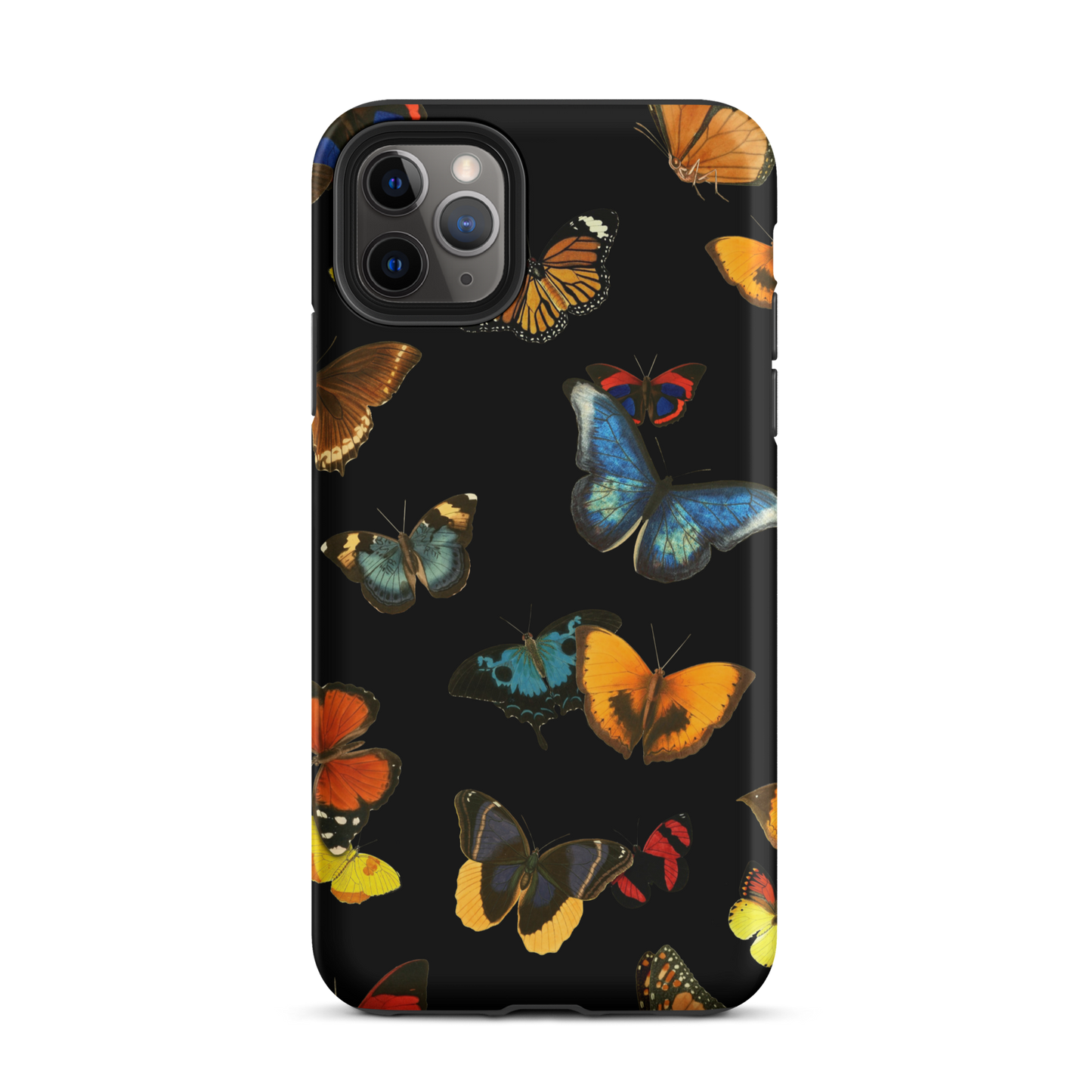 A seamless pattern featuring a vintage collage of butterflies in various species and colors. This dreamy and surreal artwork blends nature and art to create a poetic and elegant aesthetic, perfect for butterfly lovers, nature enthusiasts, and fans of botanical or collage-style designs.
