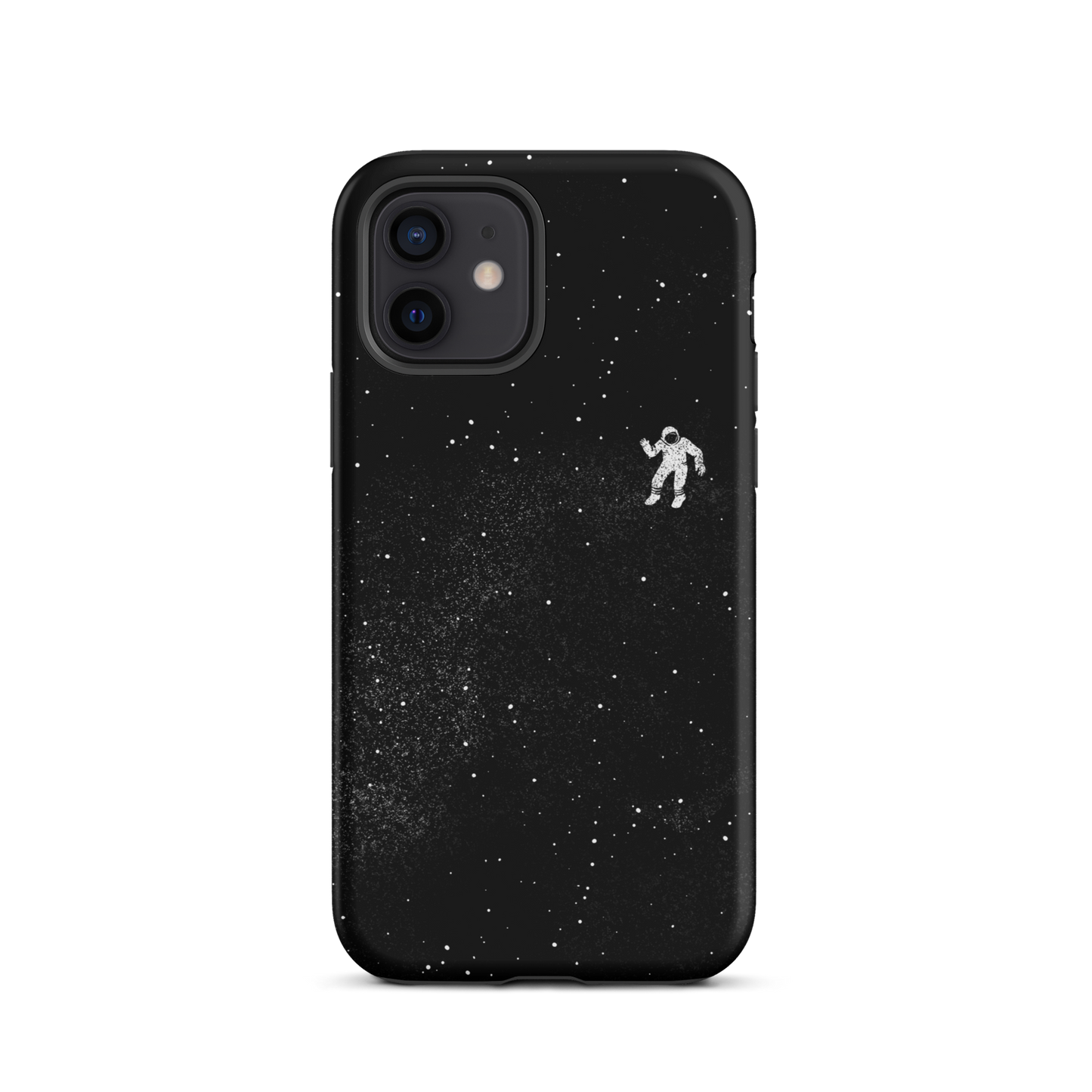 A small astronaut floating through space between the immensity of the universe and the stars. A perfect minimalist art for those who are passionate about space.