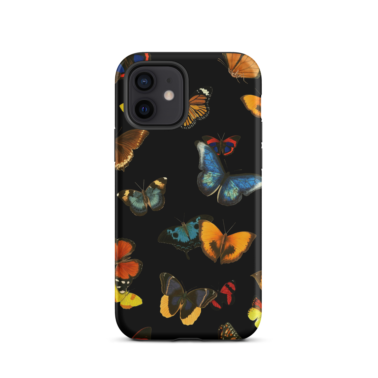 A seamless pattern featuring a vintage collage of butterflies in various species and colors. This dreamy and surreal artwork blends nature and art to create a poetic and elegant aesthetic, perfect for butterfly lovers, nature enthusiasts, and fans of botanical or collage-style designs.