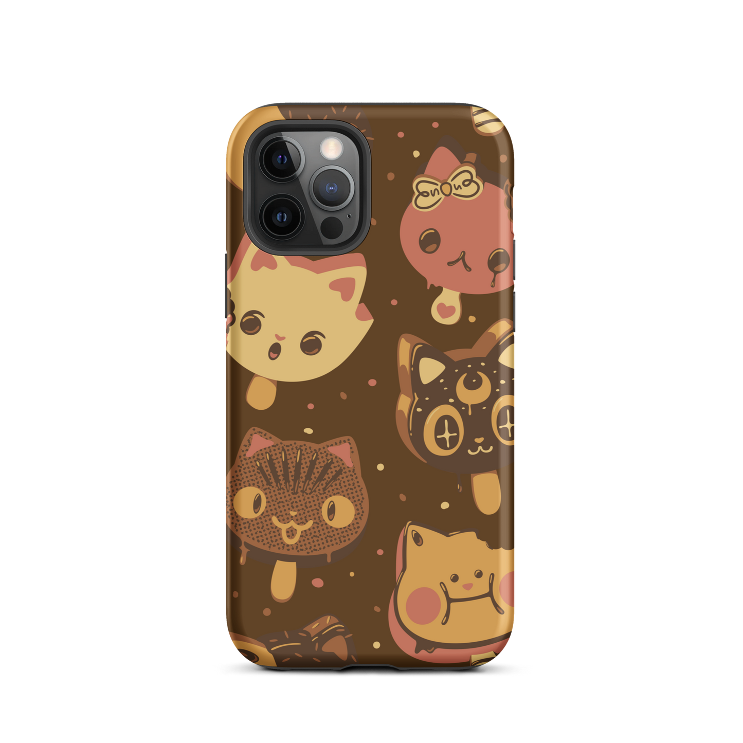 Kawaii-style popsicle cats, each with different expressions and toppings, blending cuteness and fun. This artwork combines the love of cats and sweets in an irresistible and creative design. Perfect for cat lovers and kawaii fans.