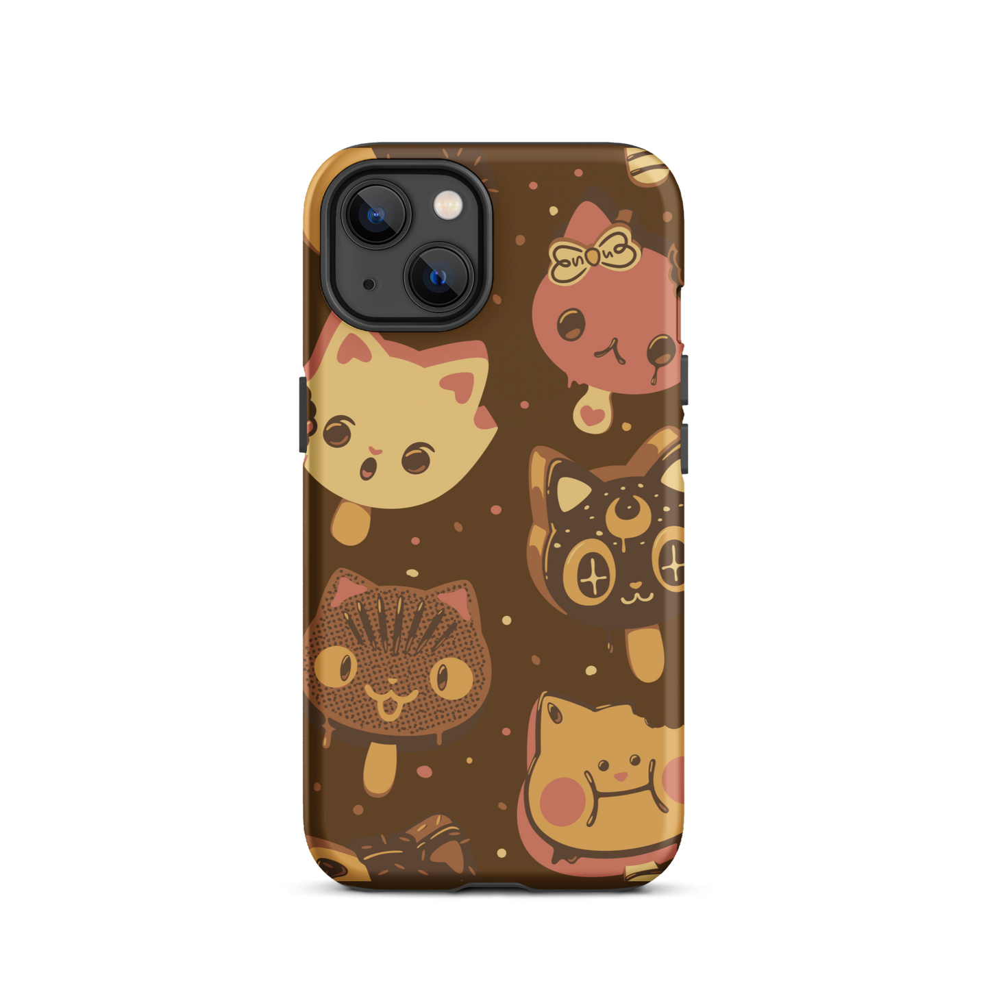 Kawaii-style popsicle cats, each with different expressions and toppings, blending cuteness and fun. This artwork combines the love of cats and sweets in an irresistible and creative design. Perfect for cat lovers and kawaii fans.