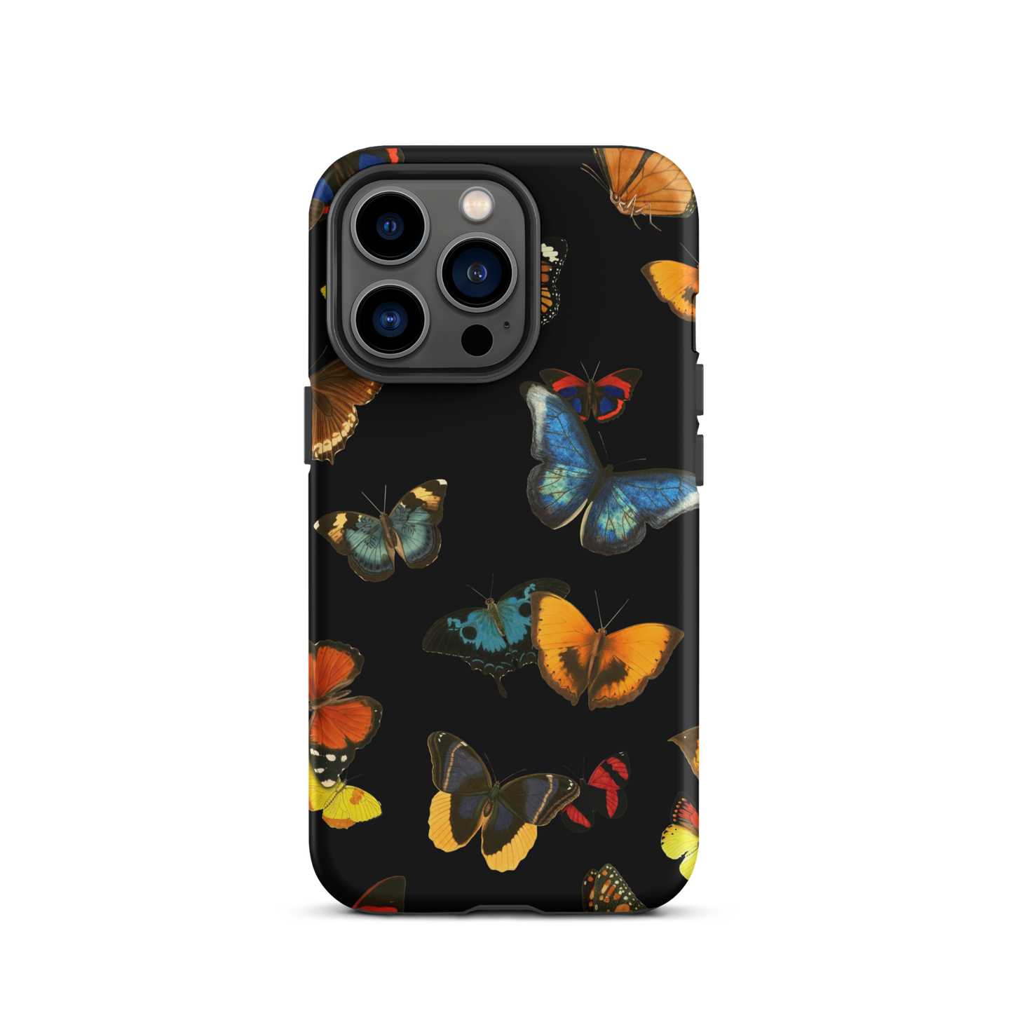 A seamless pattern featuring a vintage collage of butterflies in various species and colors. This dreamy and surreal artwork blends nature and art to create a poetic and elegant aesthetic, perfect for butterfly lovers, nature enthusiasts, and fans of botanical or collage-style designs.