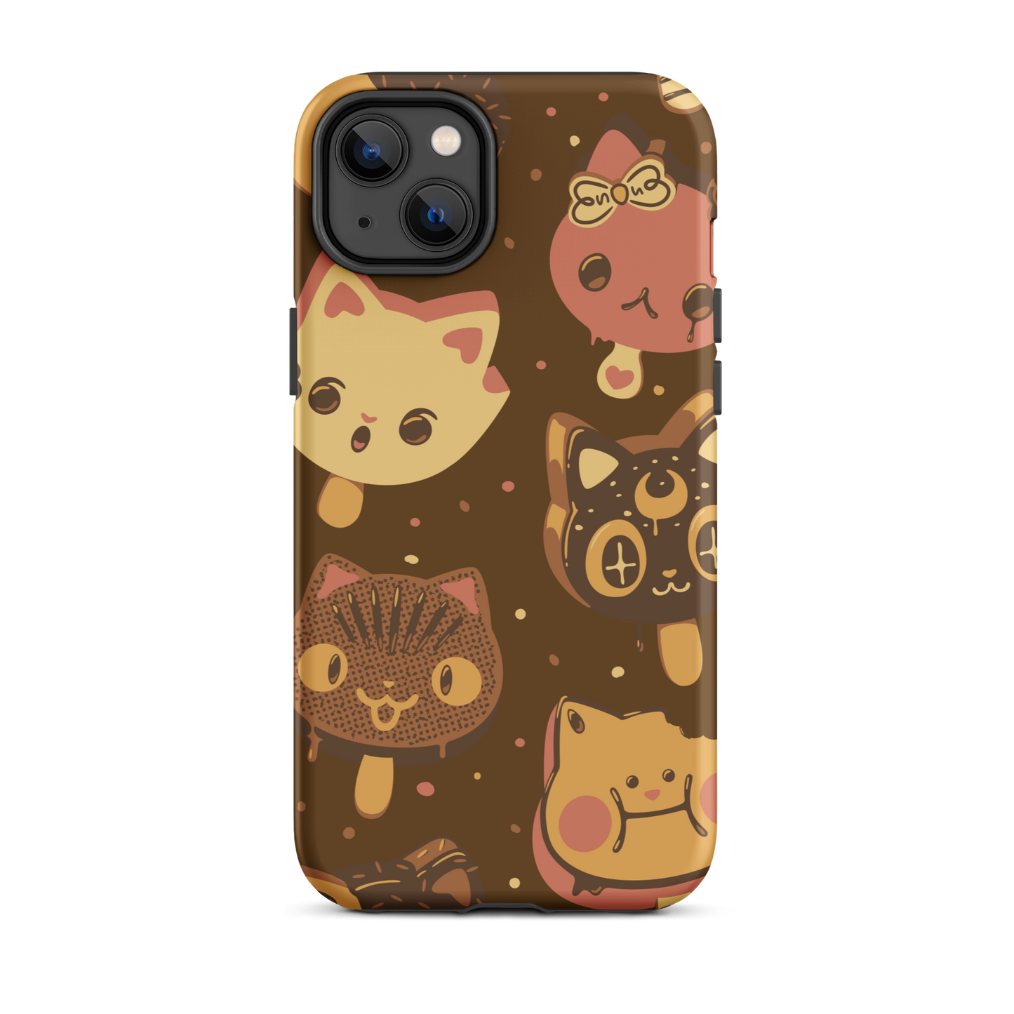 Kawaii-style popsicle cats, each with different expressions and toppings, blending cuteness and fun. This artwork combines the love of cats and sweets in an irresistible and creative design. Perfect for cat lovers and kawaii fans.