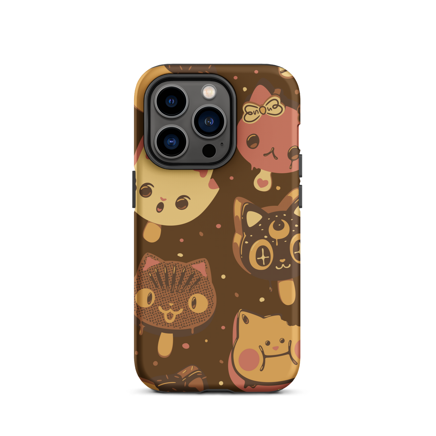 Kawaii-style popsicle cats, each with different expressions and toppings, blending cuteness and fun. This artwork combines the love of cats and sweets in an irresistible and creative design. Perfect for cat lovers and kawaii fans.