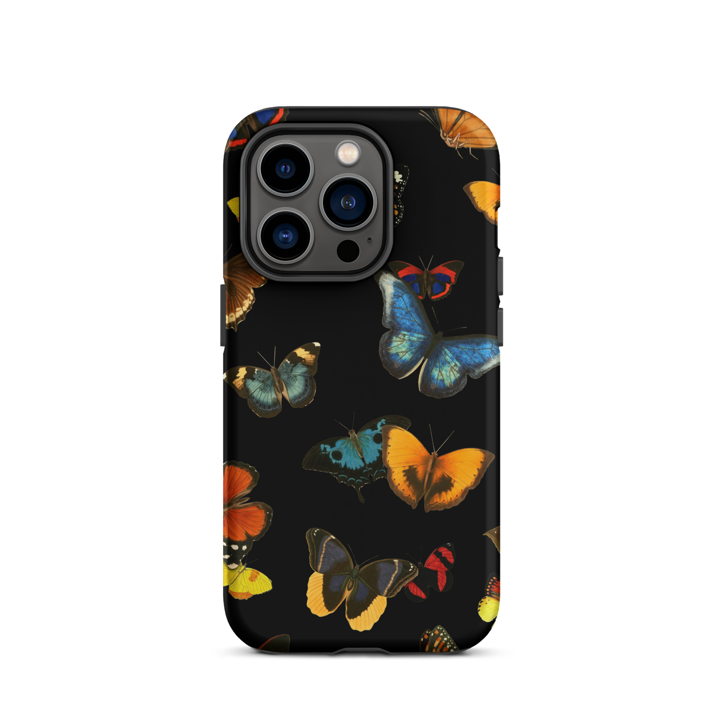A seamless pattern featuring a vintage collage of butterflies in various species and colors. This dreamy and surreal artwork blends nature and art to create a poetic and elegant aesthetic, perfect for butterfly lovers, nature enthusiasts, and fans of botanical or collage-style designs.