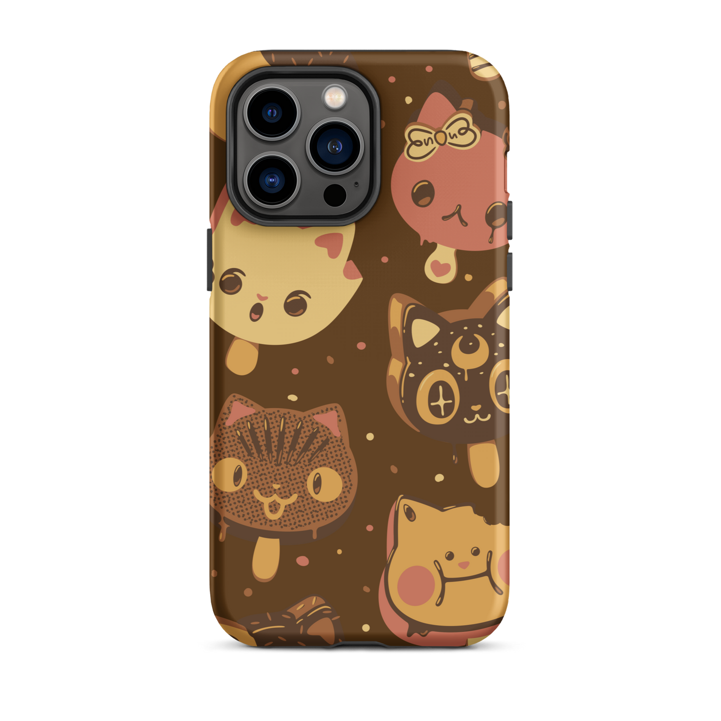 Kawaii-style popsicle cats, each with different expressions and toppings, blending cuteness and fun. This artwork combines the love of cats and sweets in an irresistible and creative design. Perfect for cat lovers and kawaii fans.