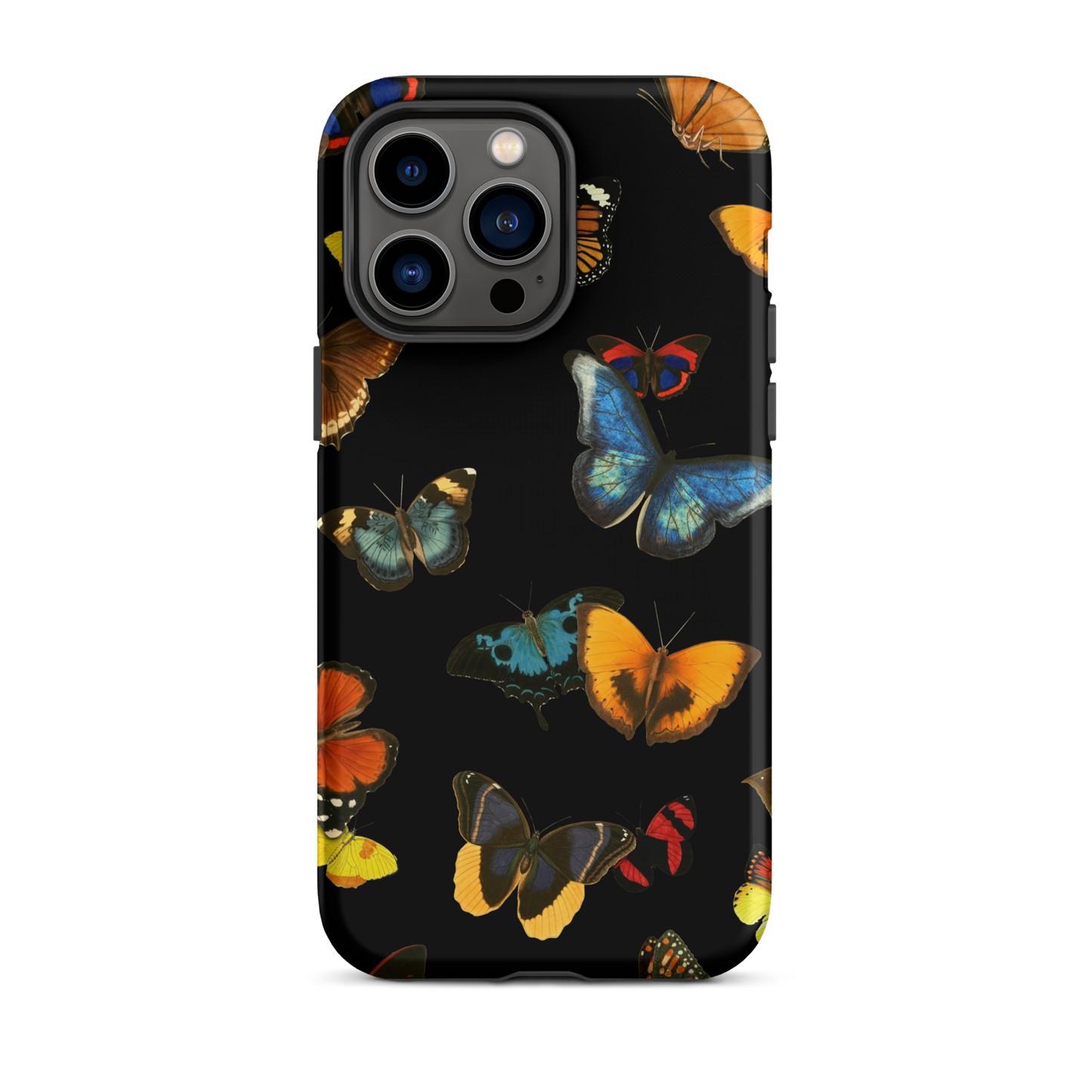 A seamless pattern featuring a vintage collage of butterflies in various species and colors. This dreamy and surreal artwork blends nature and art to create a poetic and elegant aesthetic, perfect for butterfly lovers, nature enthusiasts, and fans of botanical or collage-style designs.
