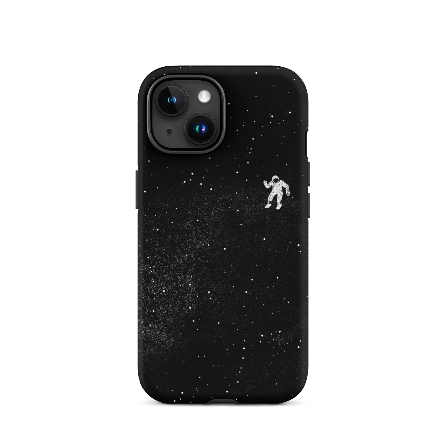 A small astronaut floating through space between the immensity of the universe and the stars. A perfect minimalist art for those who are passionate about space.