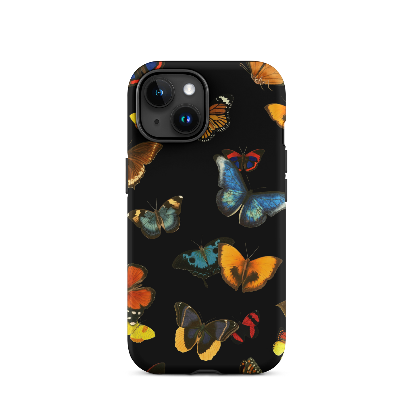 A seamless pattern featuring a vintage collage of butterflies in various species and colors. This dreamy and surreal artwork blends nature and art to create a poetic and elegant aesthetic, perfect for butterfly lovers, nature enthusiasts, and fans of botanical or collage-style designs.