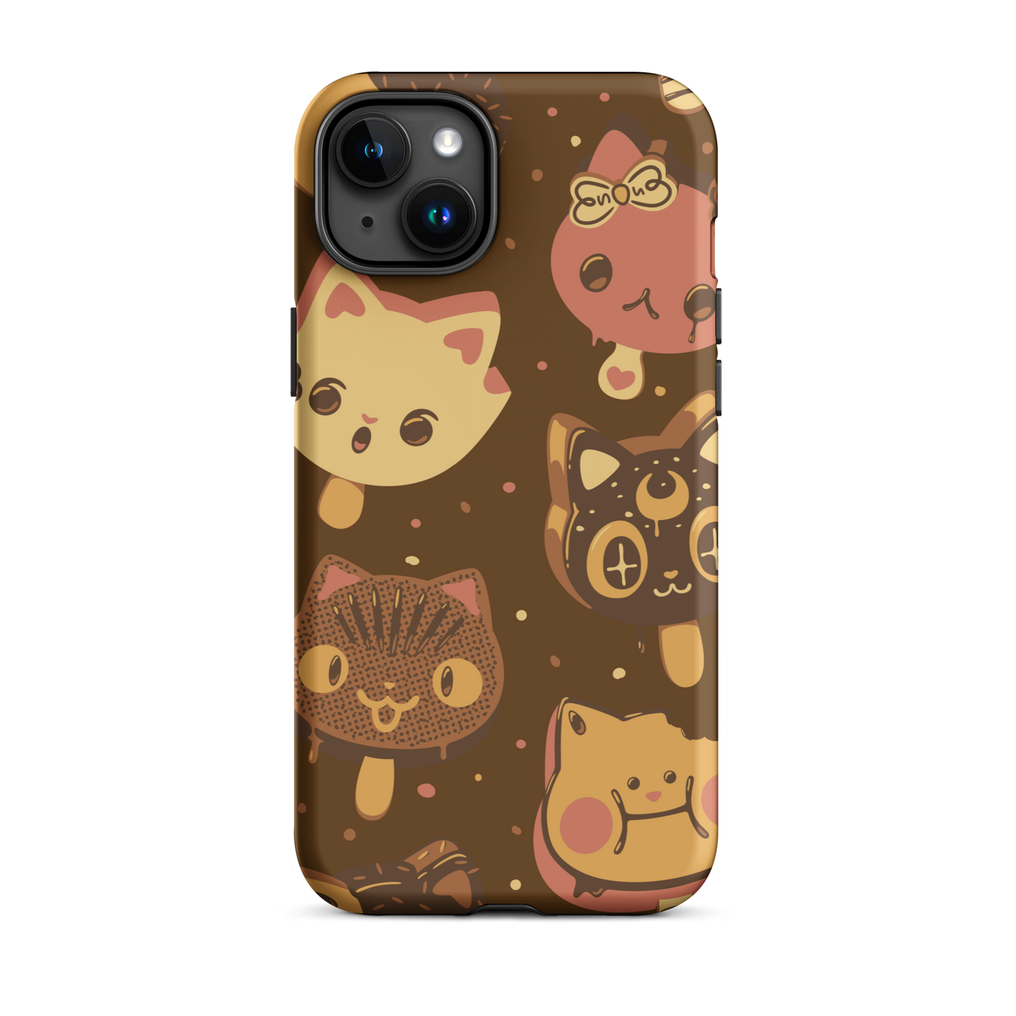 Kawaii-style popsicle cats, each with different expressions and toppings, blending cuteness and fun. This artwork combines the love of cats and sweets in an irresistible and creative design. Perfect for cat lovers and kawaii fans.
