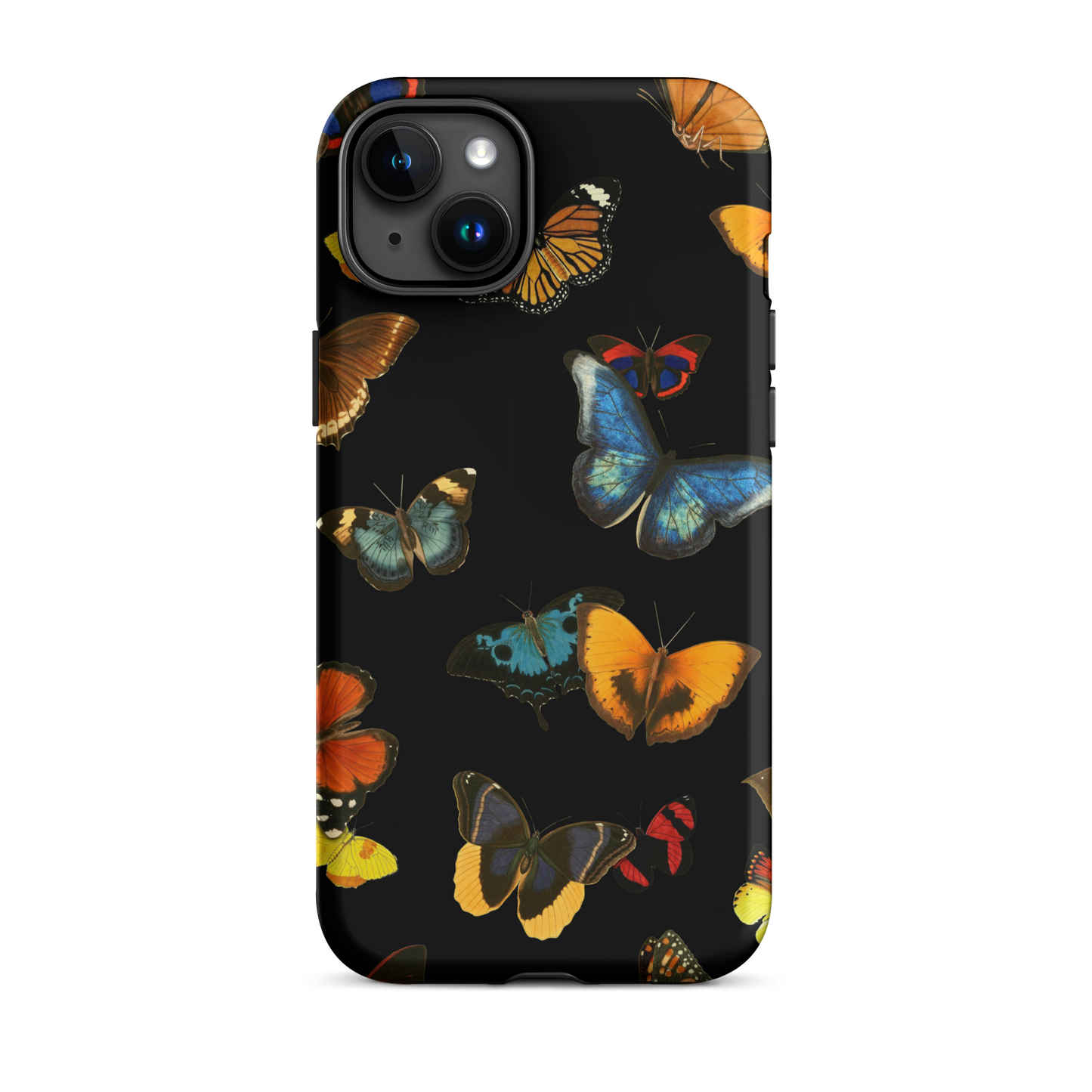 A seamless pattern featuring a vintage collage of butterflies in various species and colors. This dreamy and surreal artwork blends nature and art to create a poetic and elegant aesthetic, perfect for butterfly lovers, nature enthusiasts, and fans of botanical or collage-style designs.