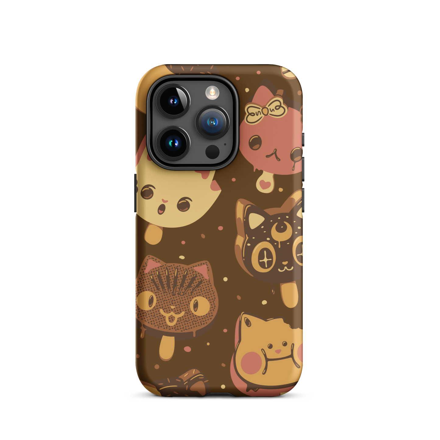 Kawaii-style popsicle cats, each with different expressions and toppings, blending cuteness and fun. This artwork combines the love of cats and sweets in an irresistible and creative design. Perfect for cat lovers and kawaii fans.