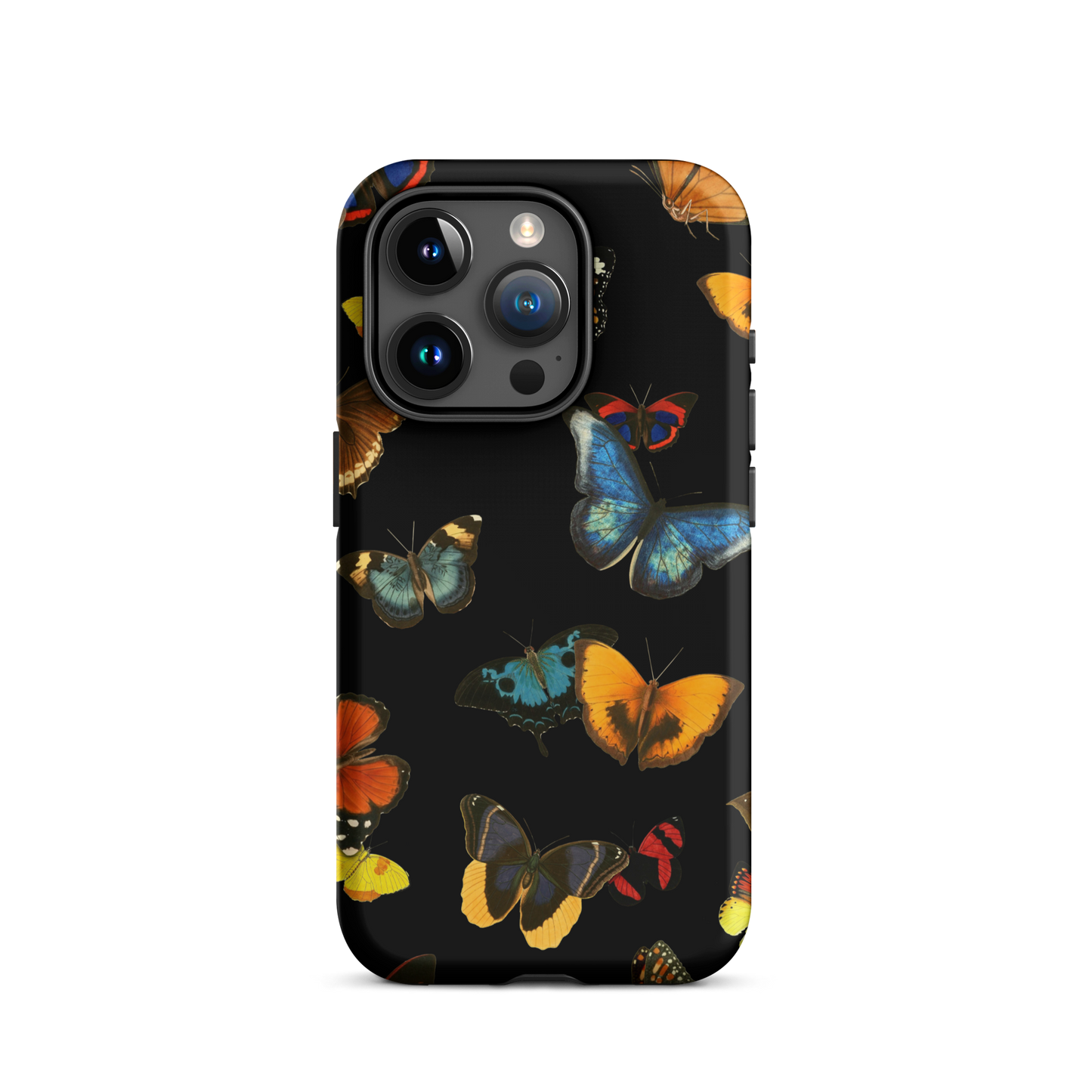 A seamless pattern featuring a vintage collage of butterflies in various species and colors. This dreamy and surreal artwork blends nature and art to create a poetic and elegant aesthetic, perfect for butterfly lovers, nature enthusiasts, and fans of botanical or collage-style designs.