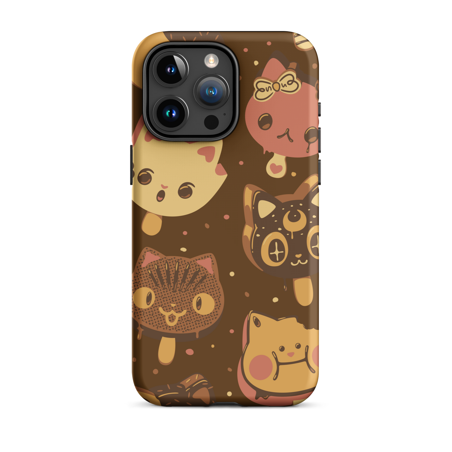 Kawaii-style popsicle cats, each with different expressions and toppings, blending cuteness and fun. This artwork combines the love of cats and sweets in an irresistible and creative design. Perfect for cat lovers and kawaii fans.